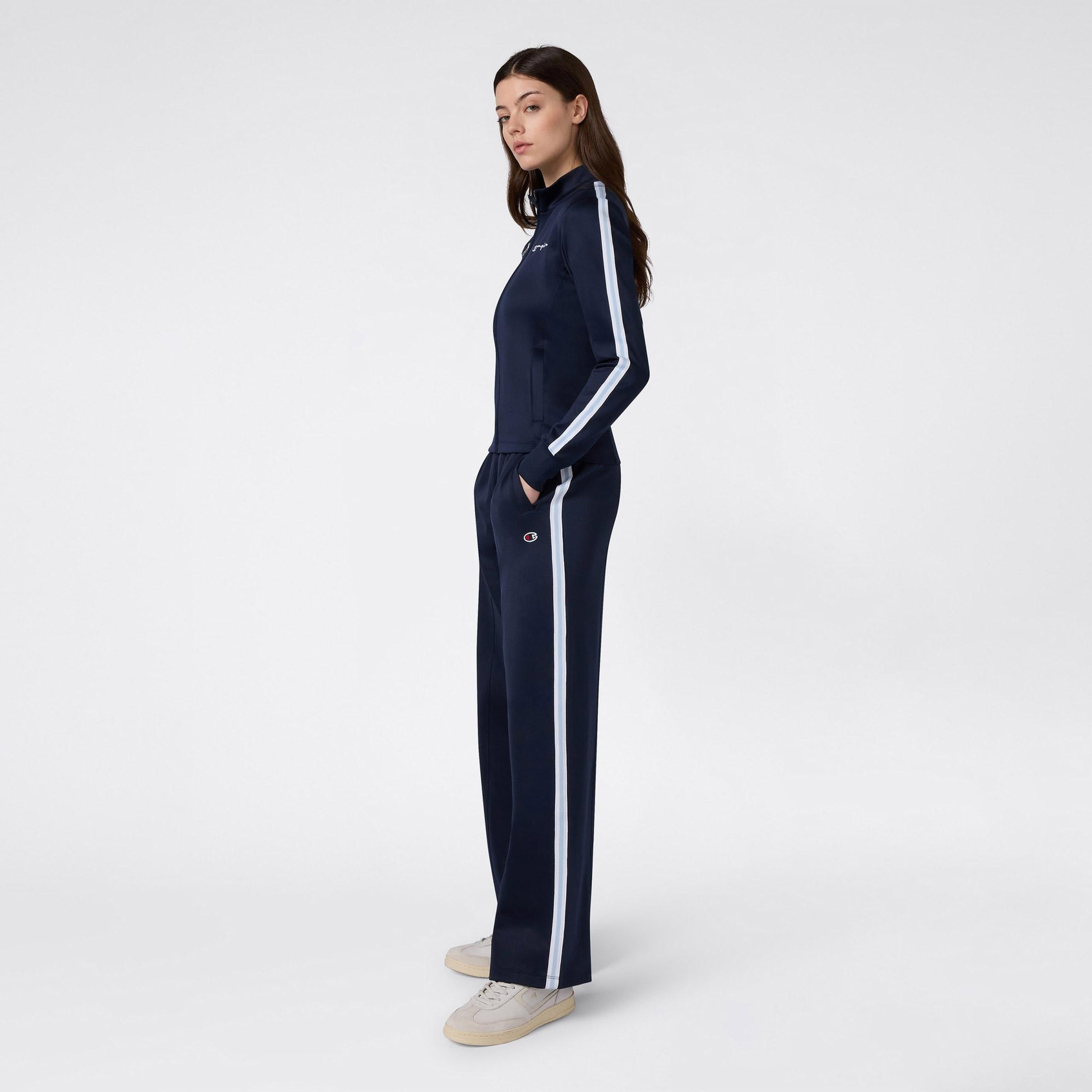 Champion Wide Leg Kadın Lacivert Eşofman Altı