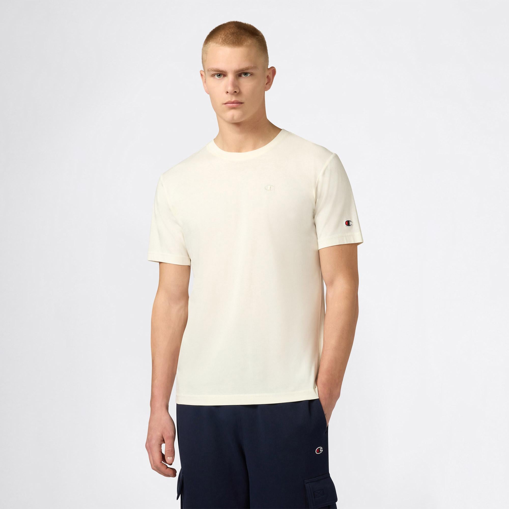 Champion Relaxed Fit Erkek Yeşil T-Shirt