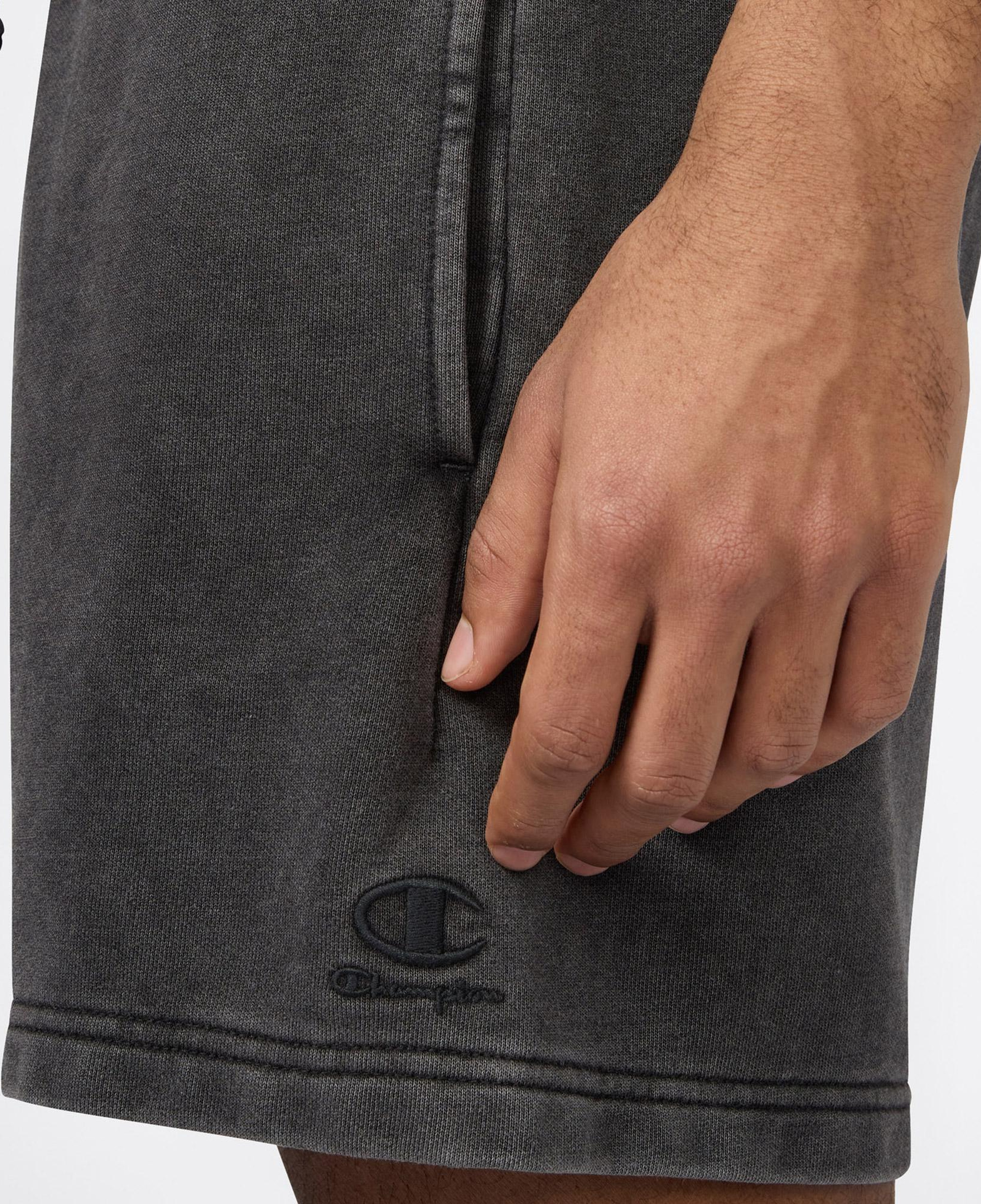 Champion Relaxed Fit Erkek Gri Şort