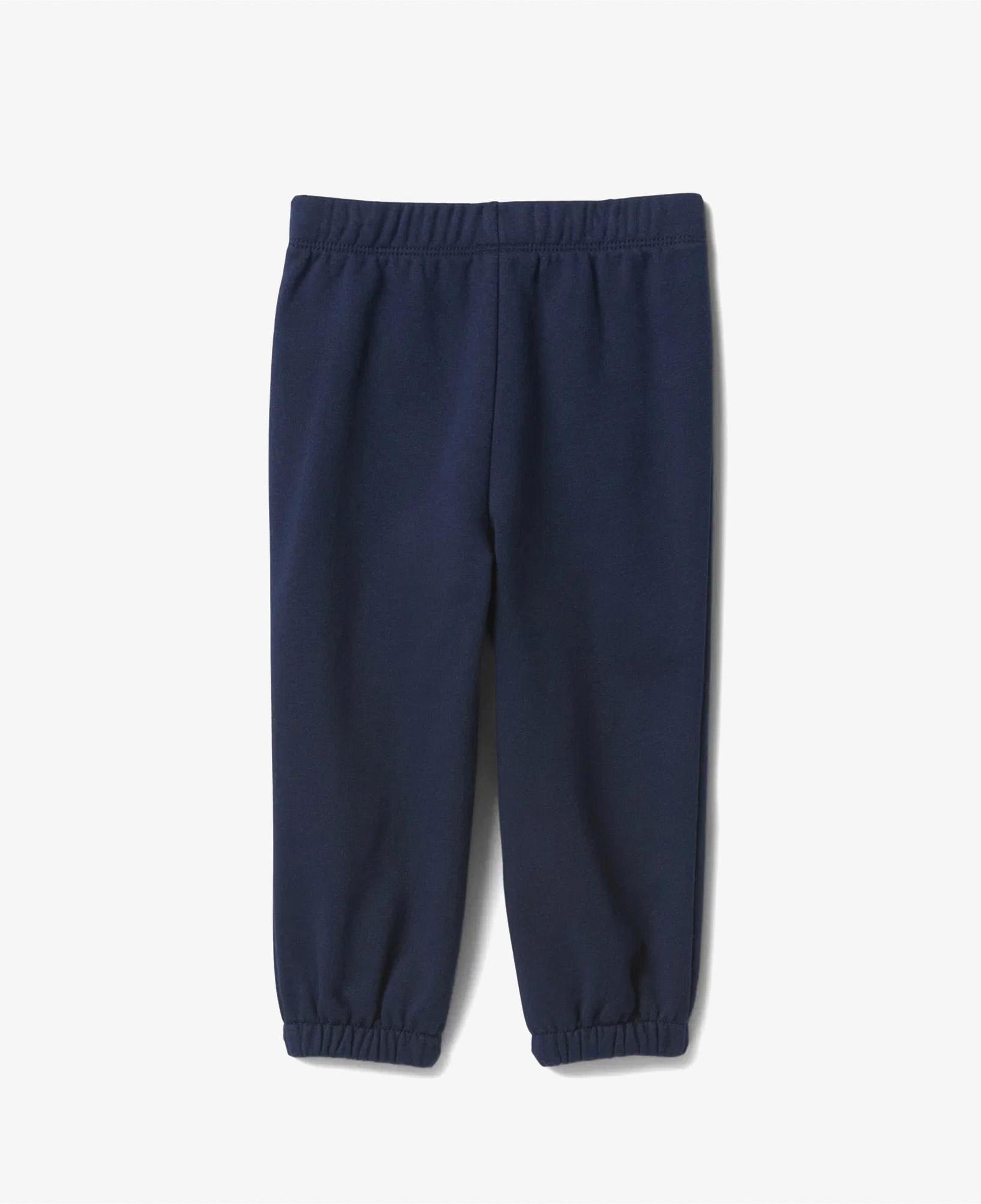 Gap V-French Logo Çocuk Lacivert Eşofman Altı