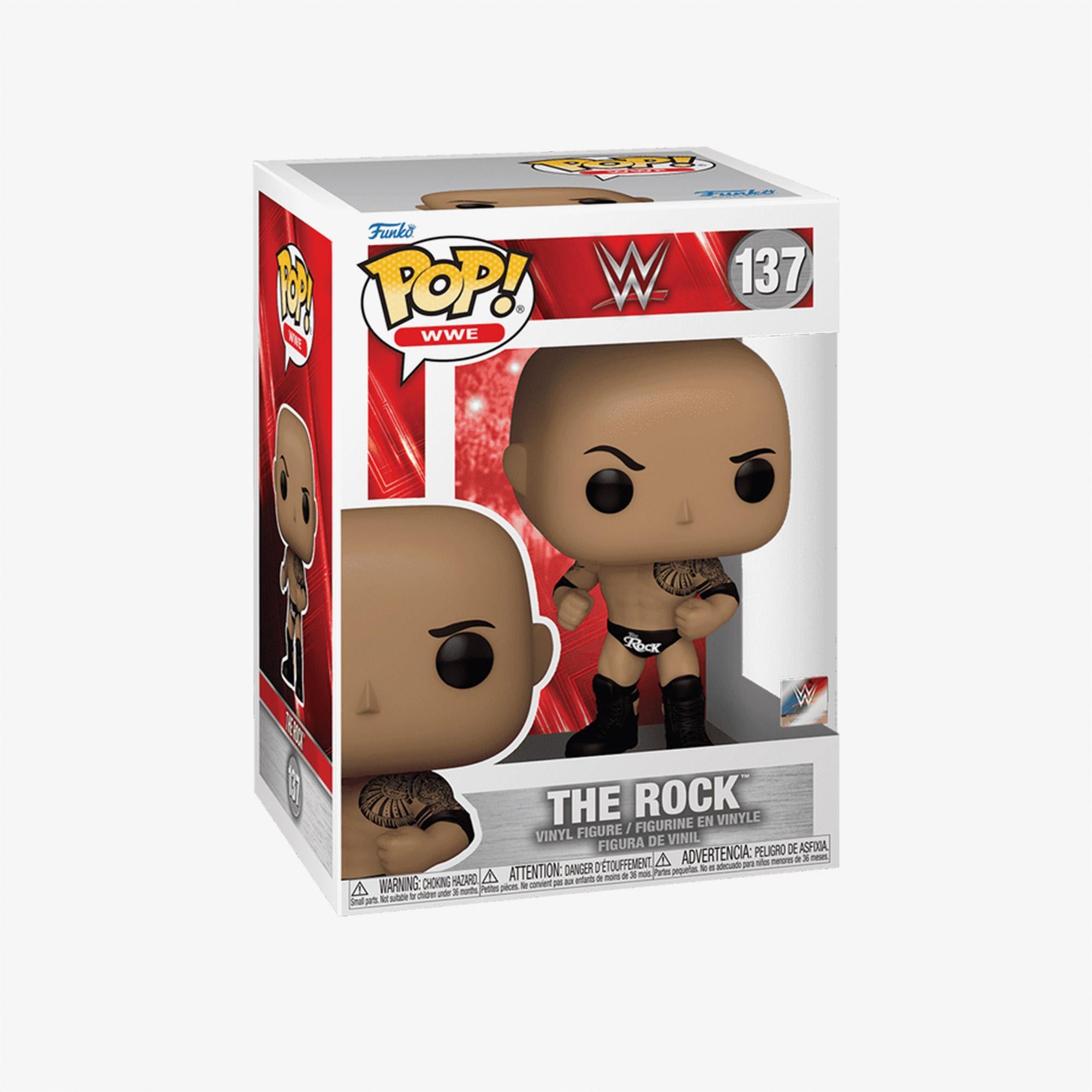 Funko POP Wwe: The Rock (Final) Renkli Figür