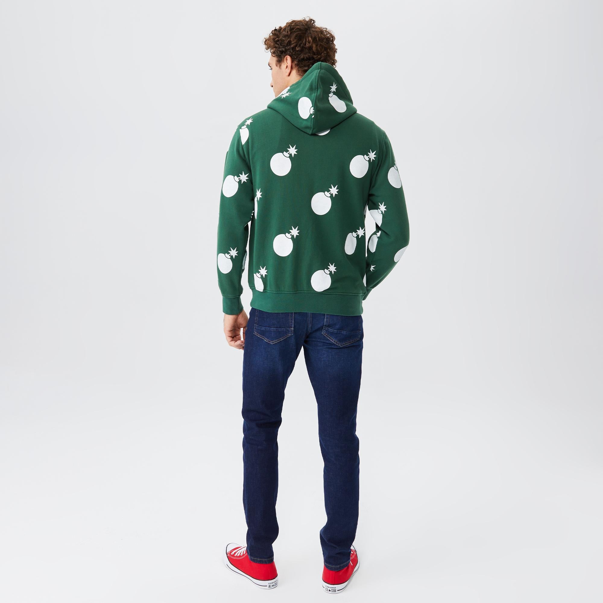 The Hundreds Endless Erkek Yeşil Kapüşonlu Eşofman Üstü