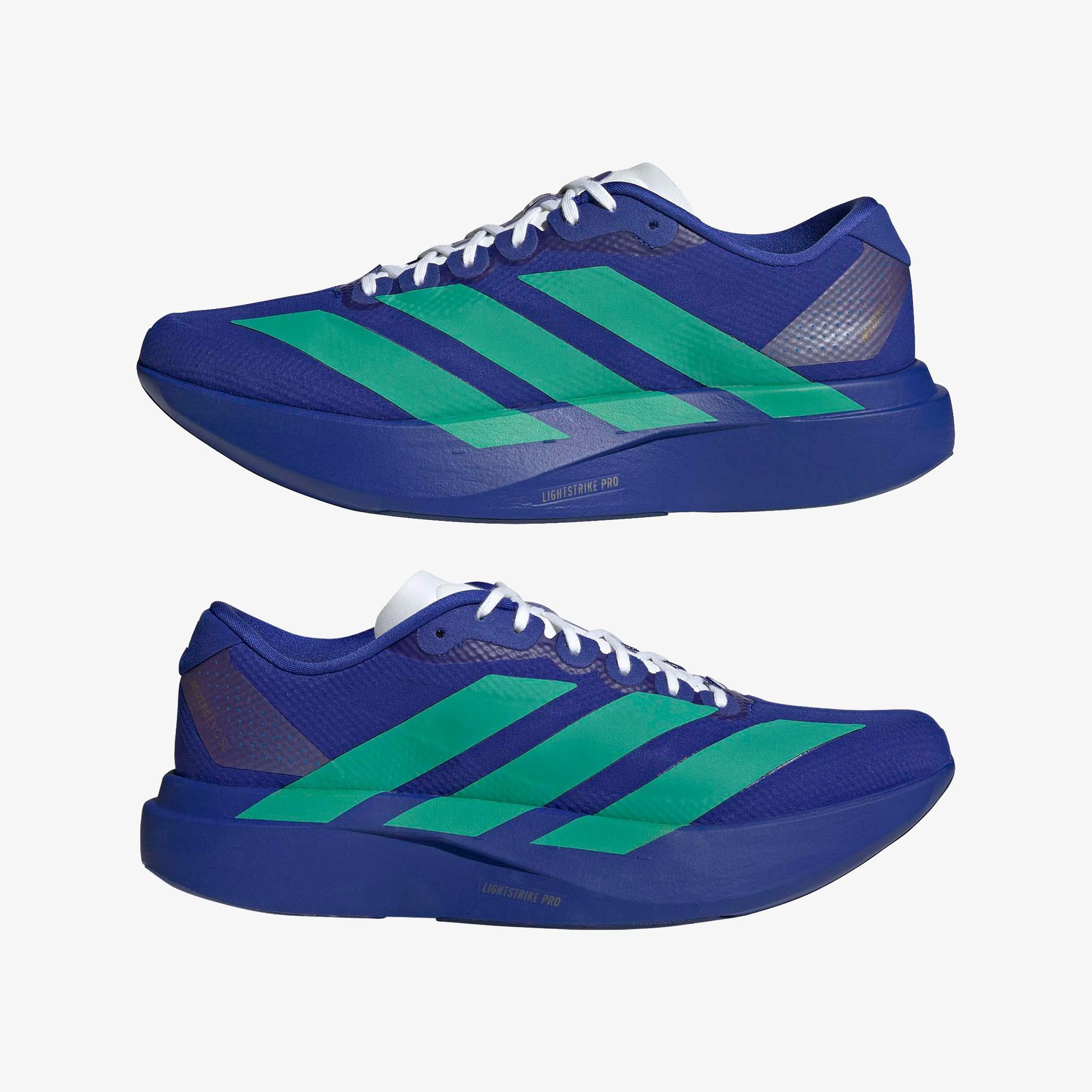 adidas Adizero Evo SL Woven Erkek Mavi Spor Ayakkabı