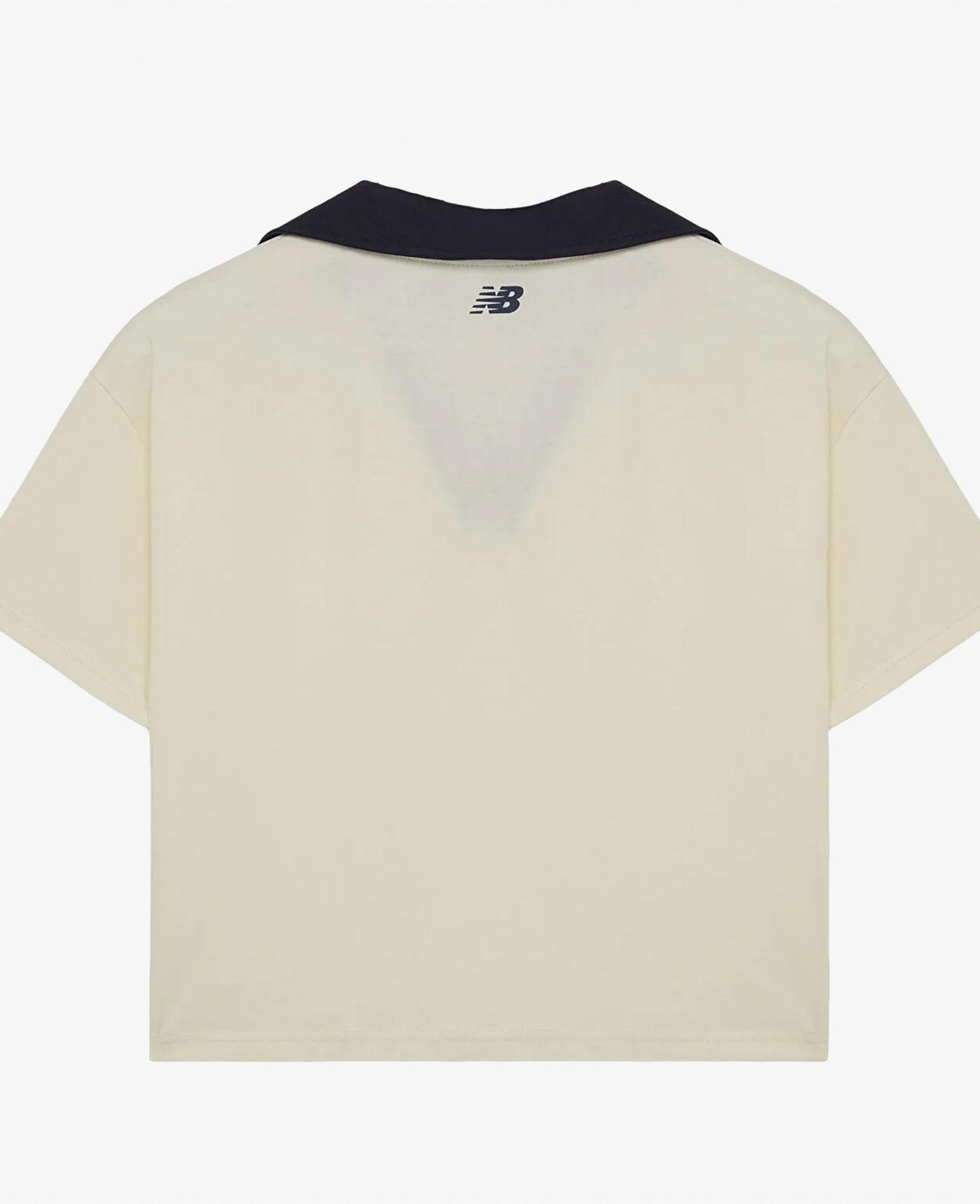 New Balance WNT1610 Lifestyle Kadın Krem T-Shirt