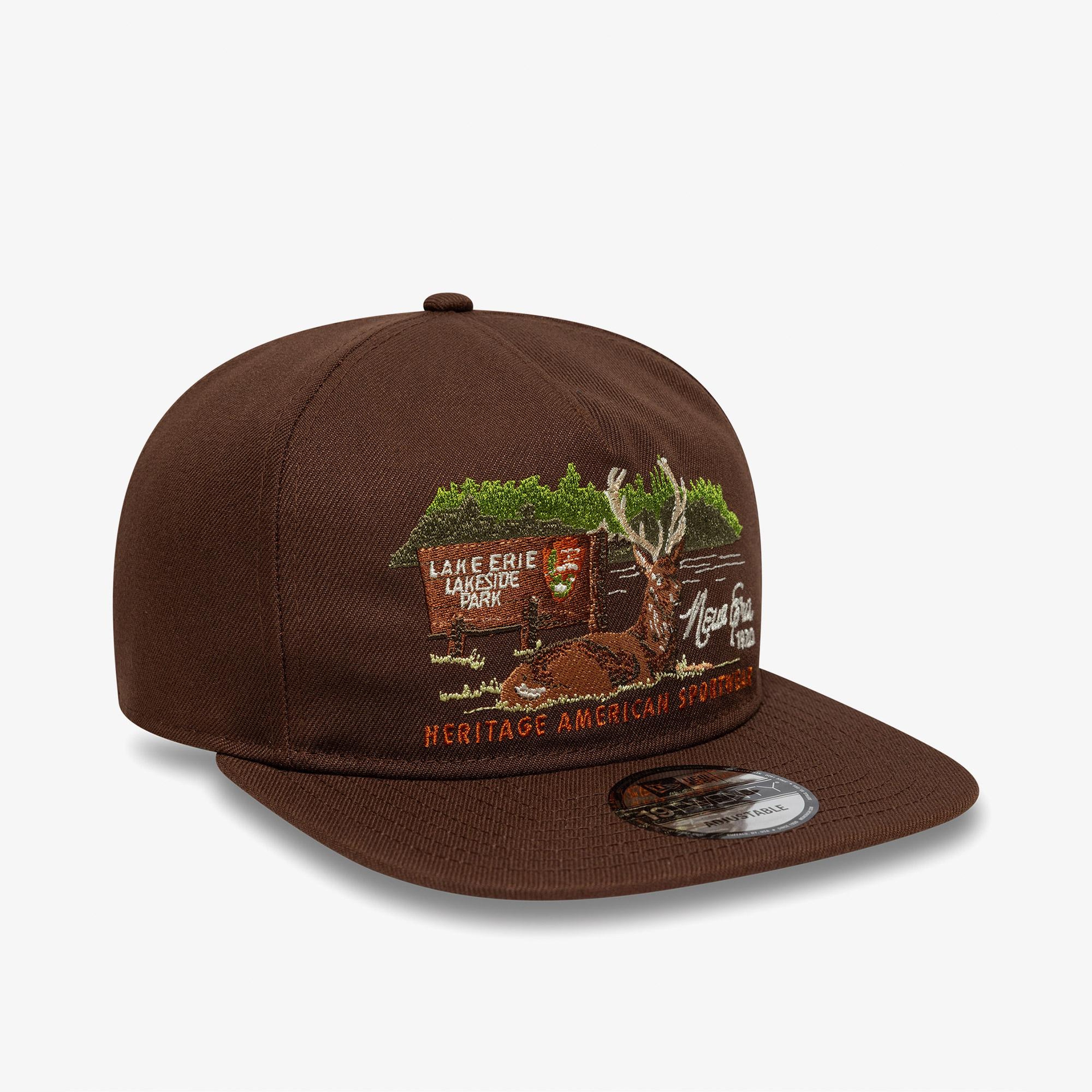 New Era Outdoor Graphic 19Twenty Newera Unisex Kahverengi Şapka