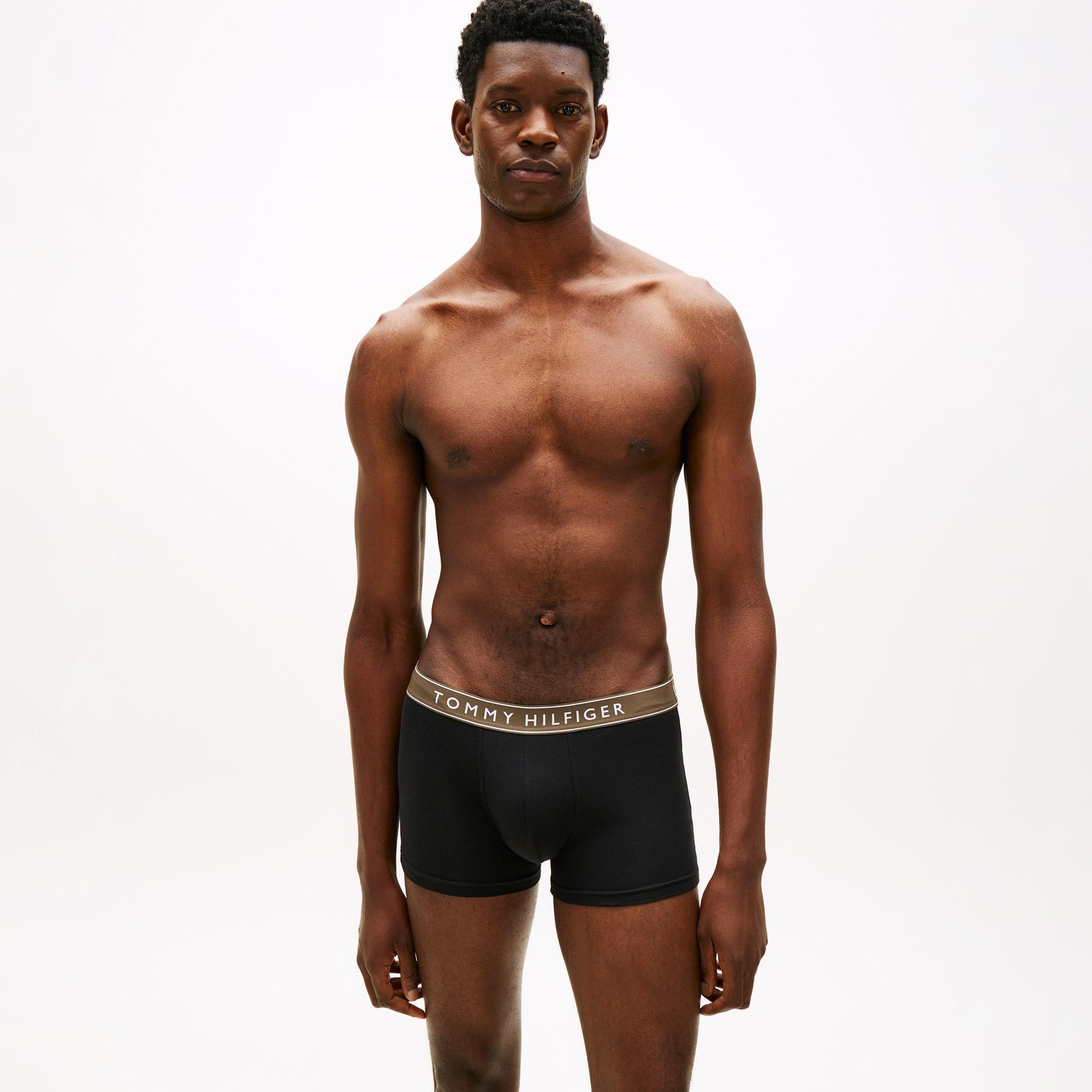 Tommy Hilfiger Wb Erkek Gri 3'lü Boxer