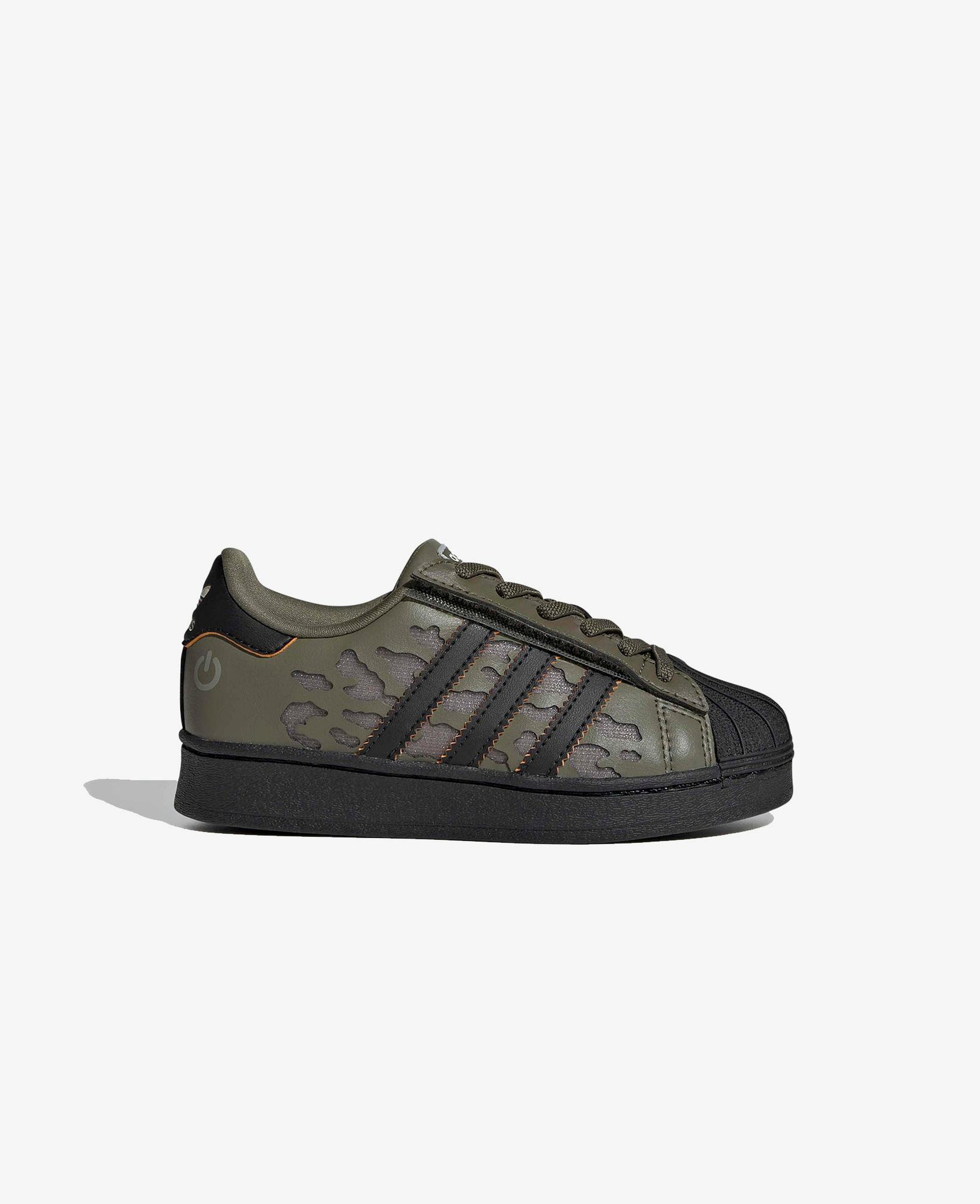 adidas Superstar Led Lights Comfort Elastic Lace Çocuk Siyah Spor Ayakkabı