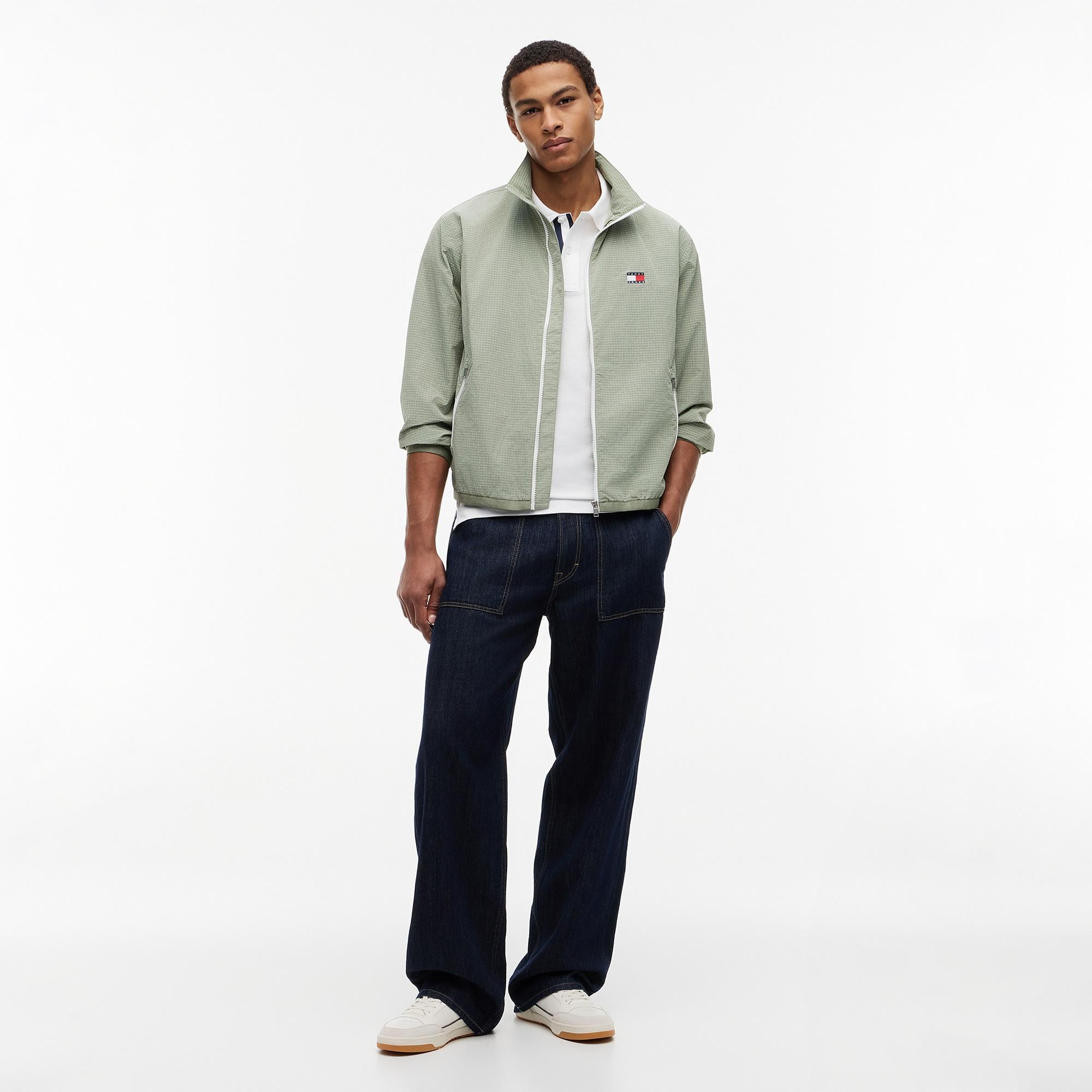 Tommy Hilfiger Ripstop Essential Erkek Yeşil Ceket