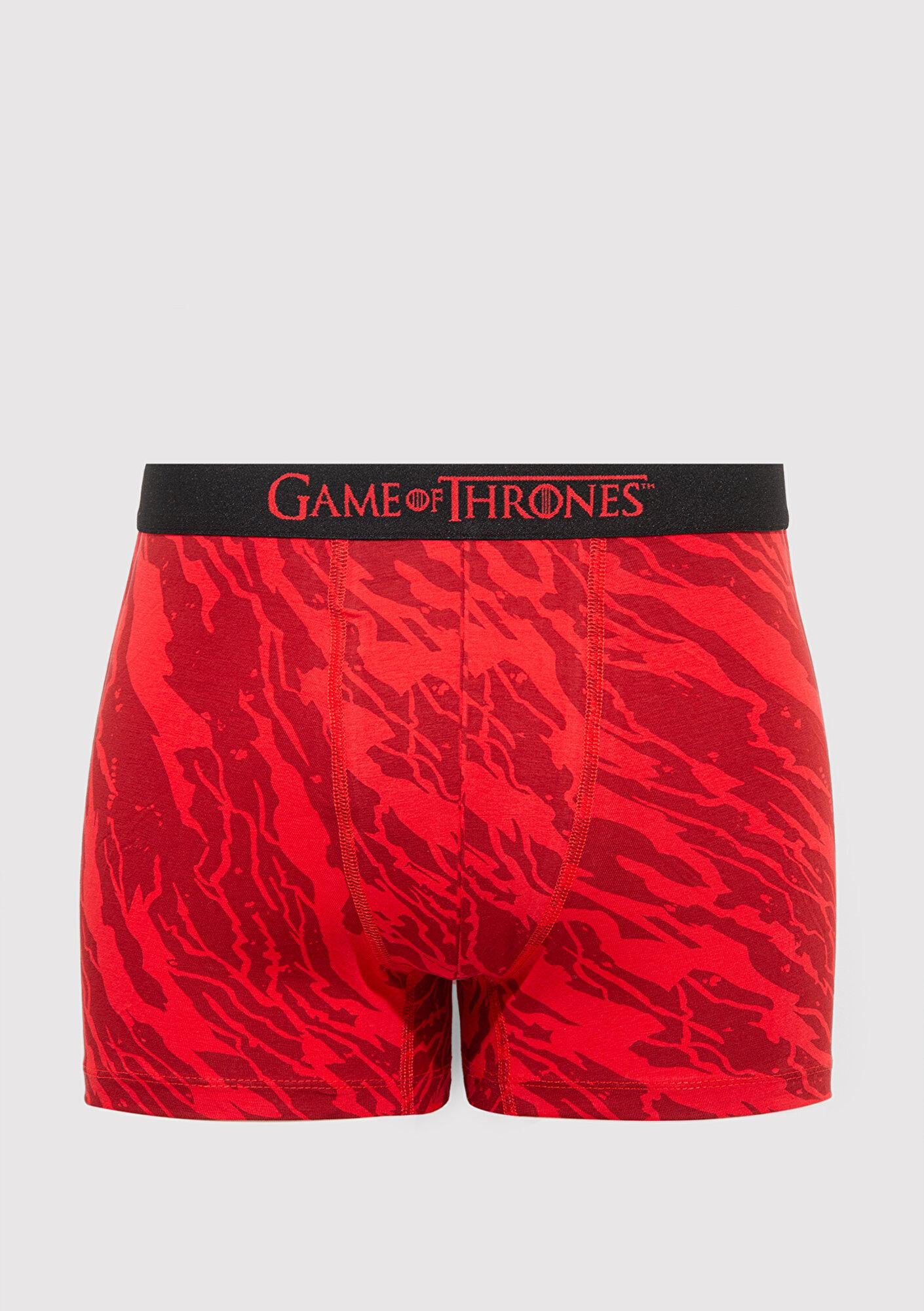 Mavi Game of Thrones Baskılı Boxer 0911194-70465