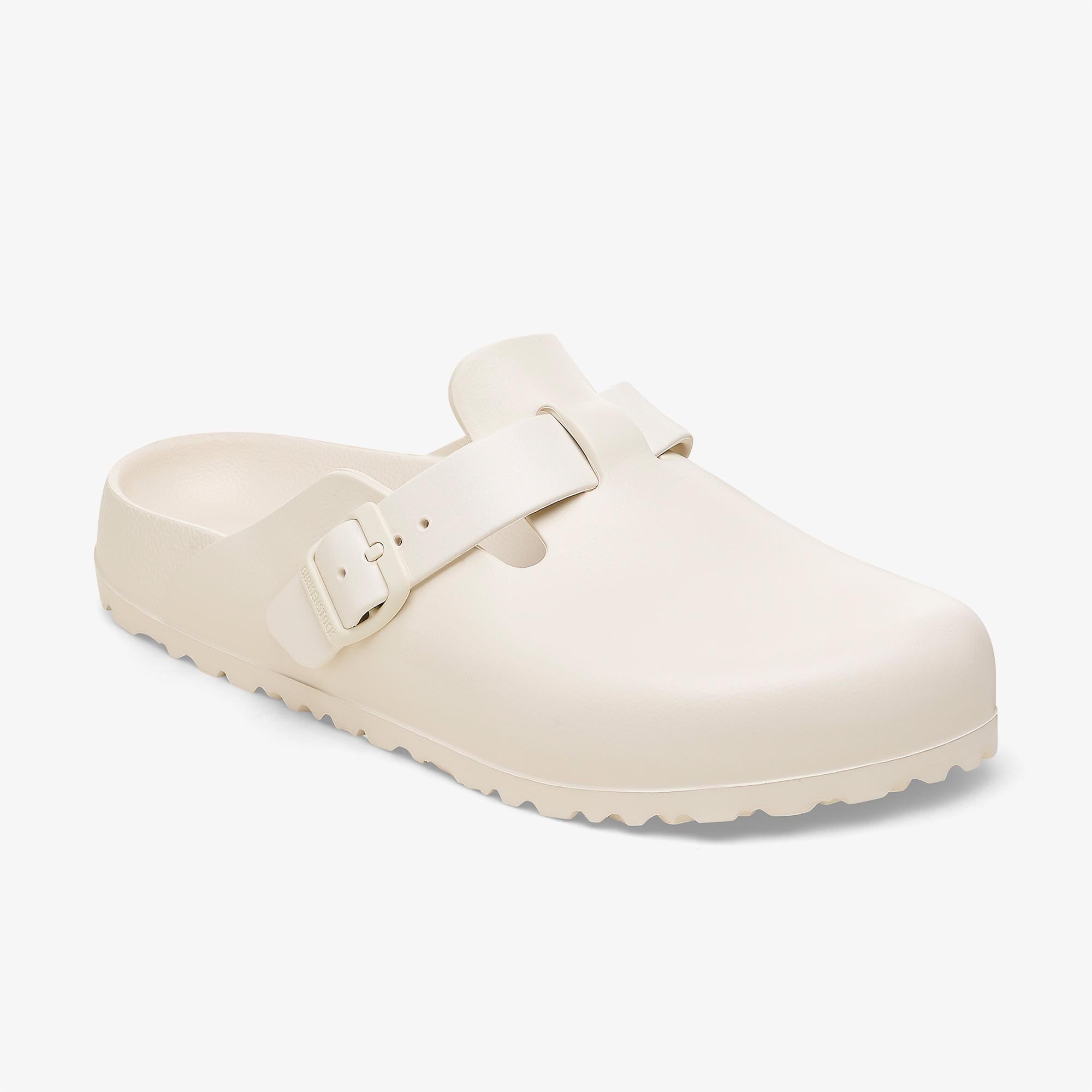 Birkenstock Boston Eva Erkek Krem Terlik
