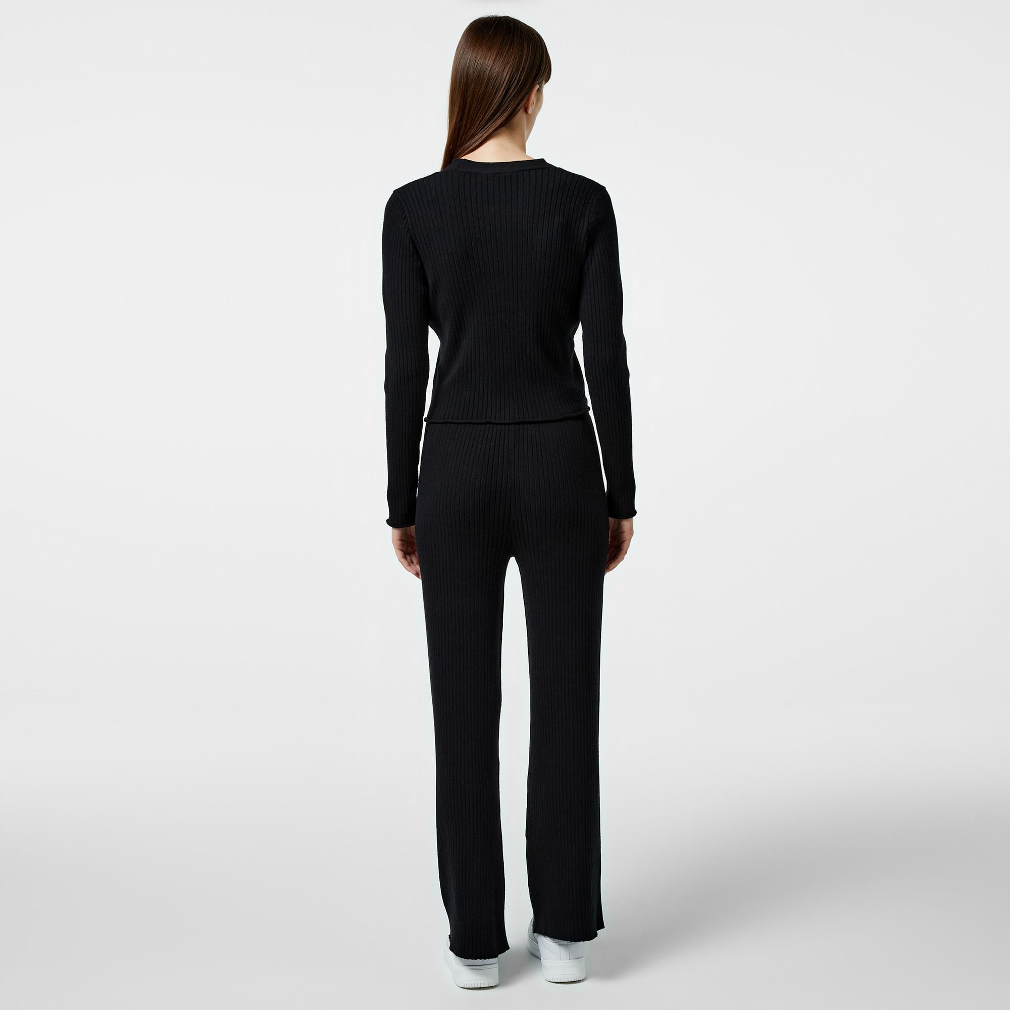 Nautica Kadın Siyah Regular Fit Pantolon