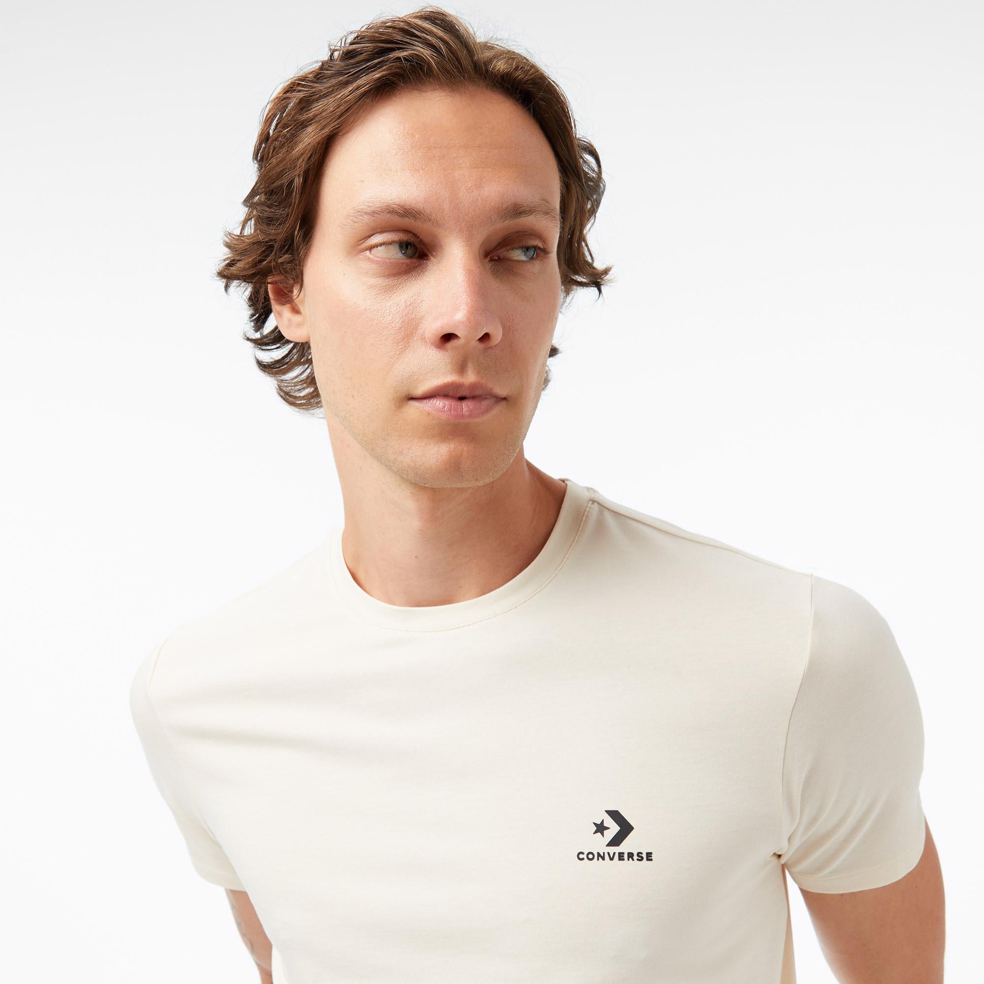 Converse Erkek Krem T Shirt