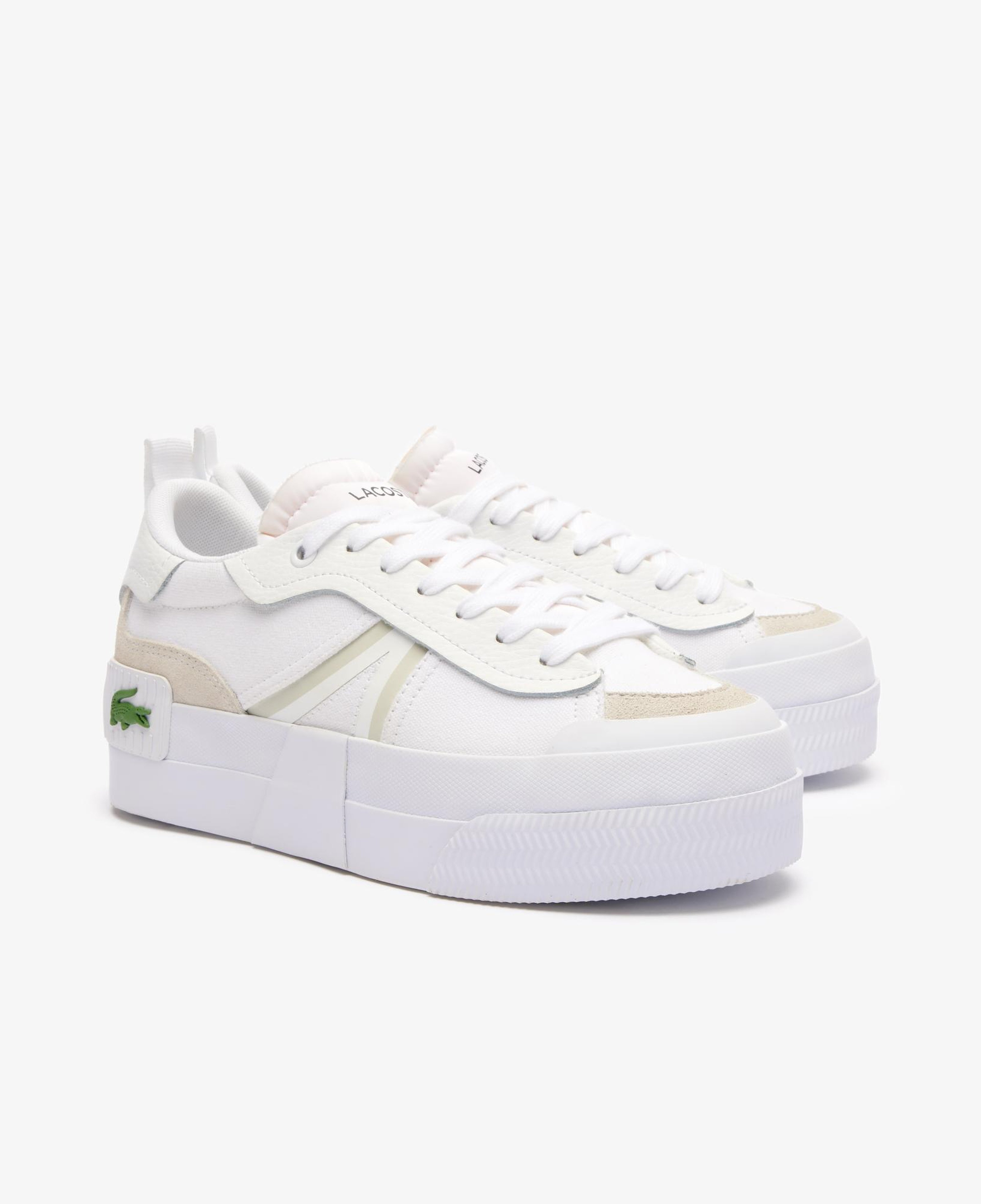 L004 Platform Kadın Beyaz Sneaker