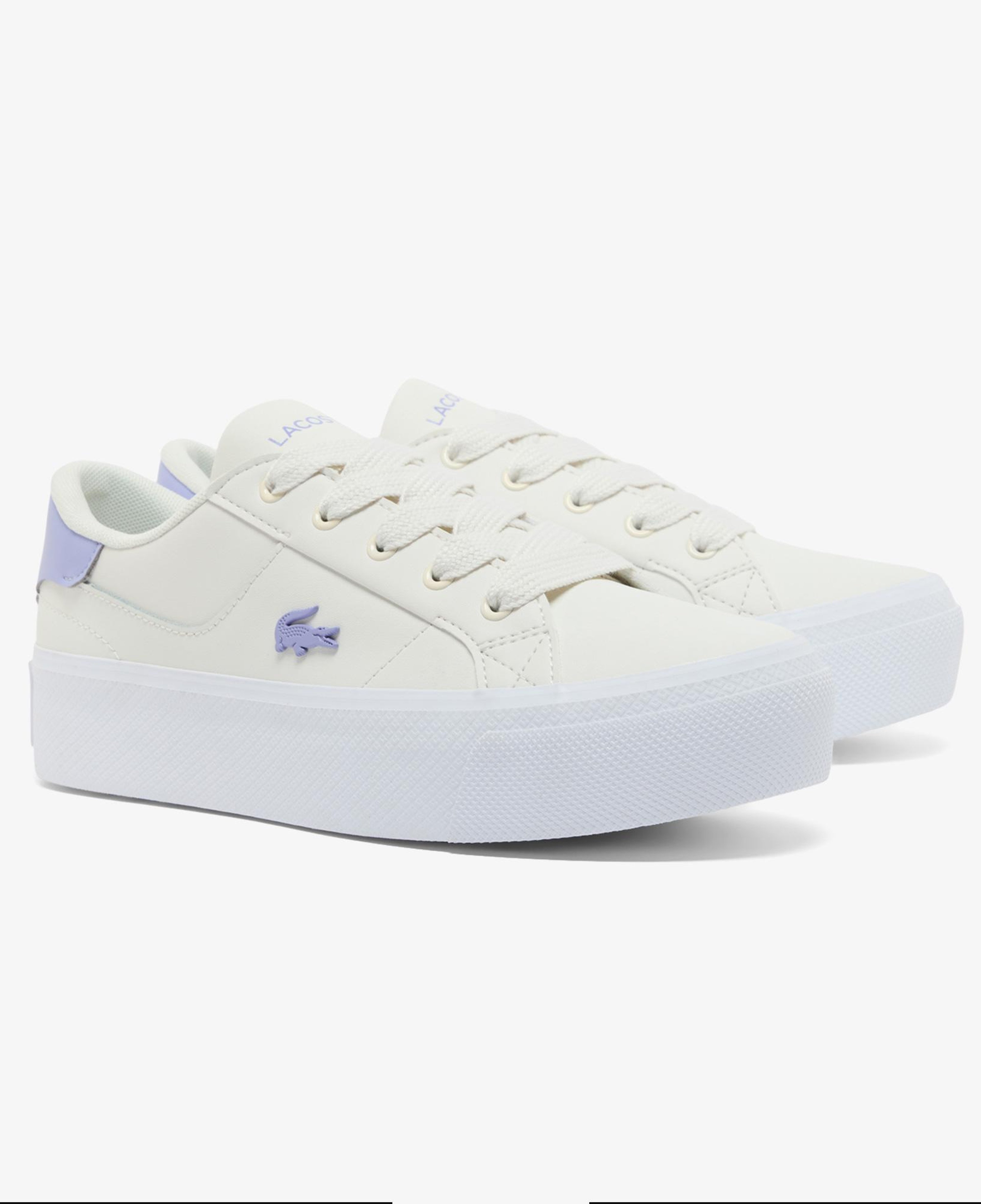Lacoste Ziane Platform Kadın Krem Spor Ayakkabı