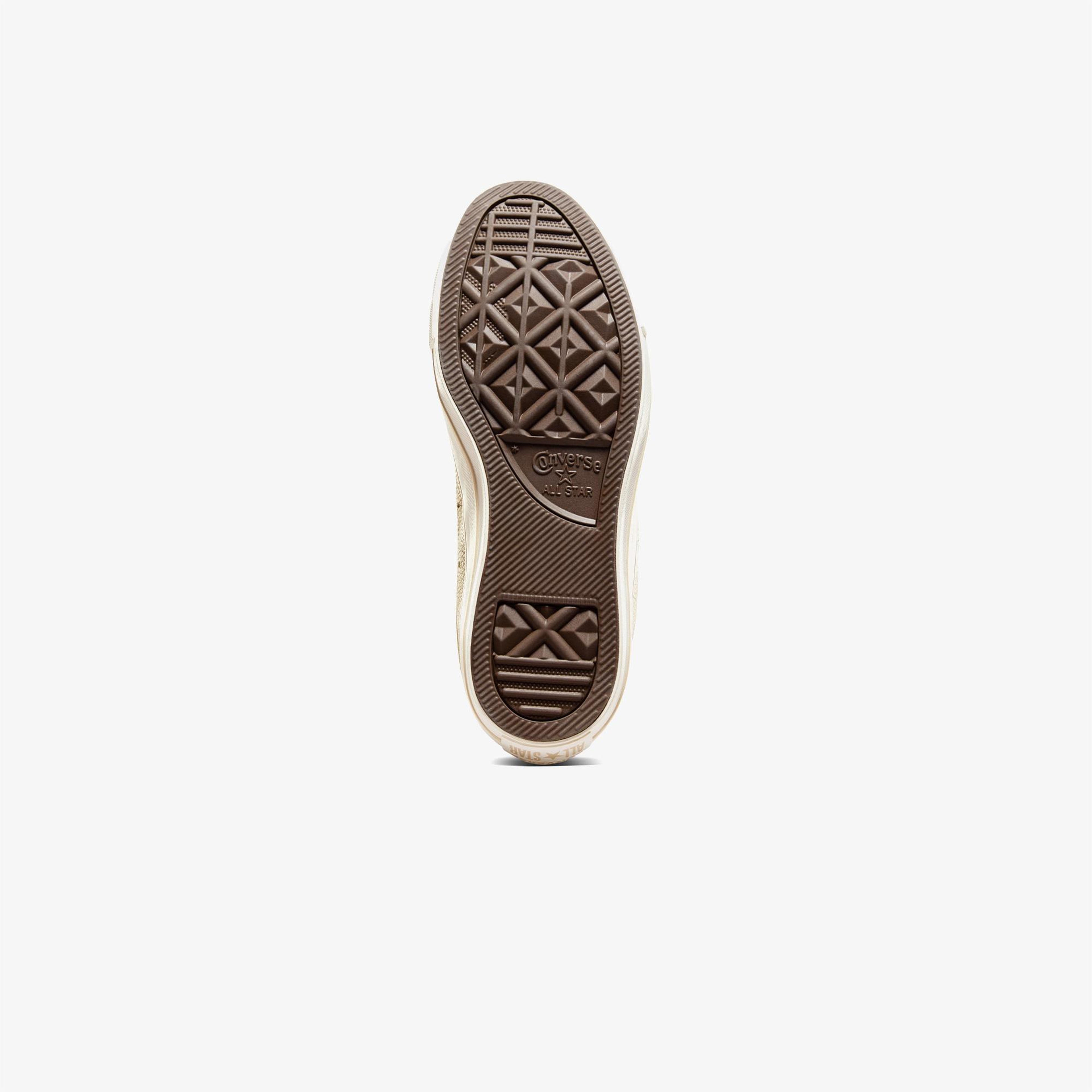 Converse Chuck Taylor All Star Unisex Krem Deri Sneaker