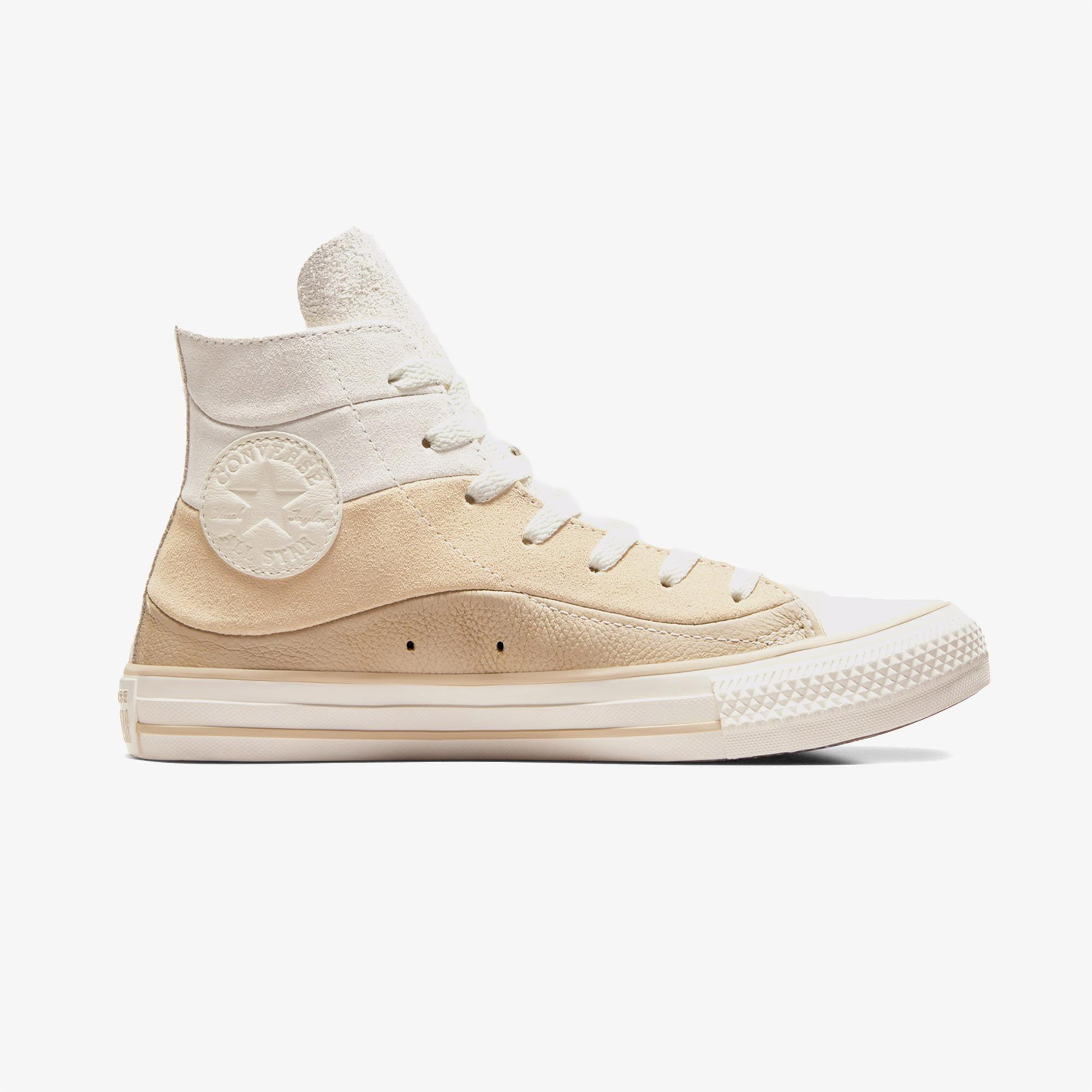Converse Chuck Taylor All Star Unisex Krem Deri Sneaker