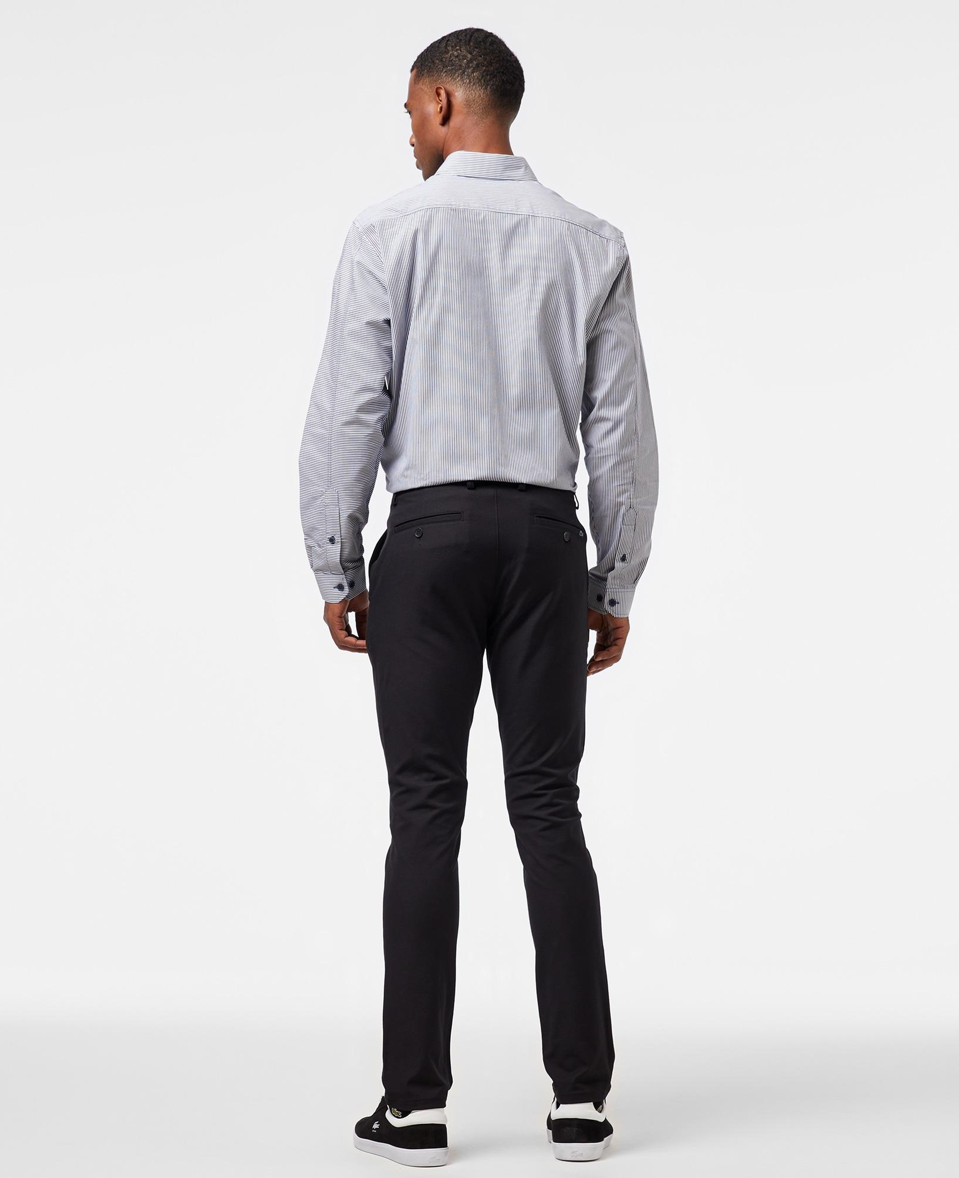 Erkek Slim Fit Siyah Pantolon