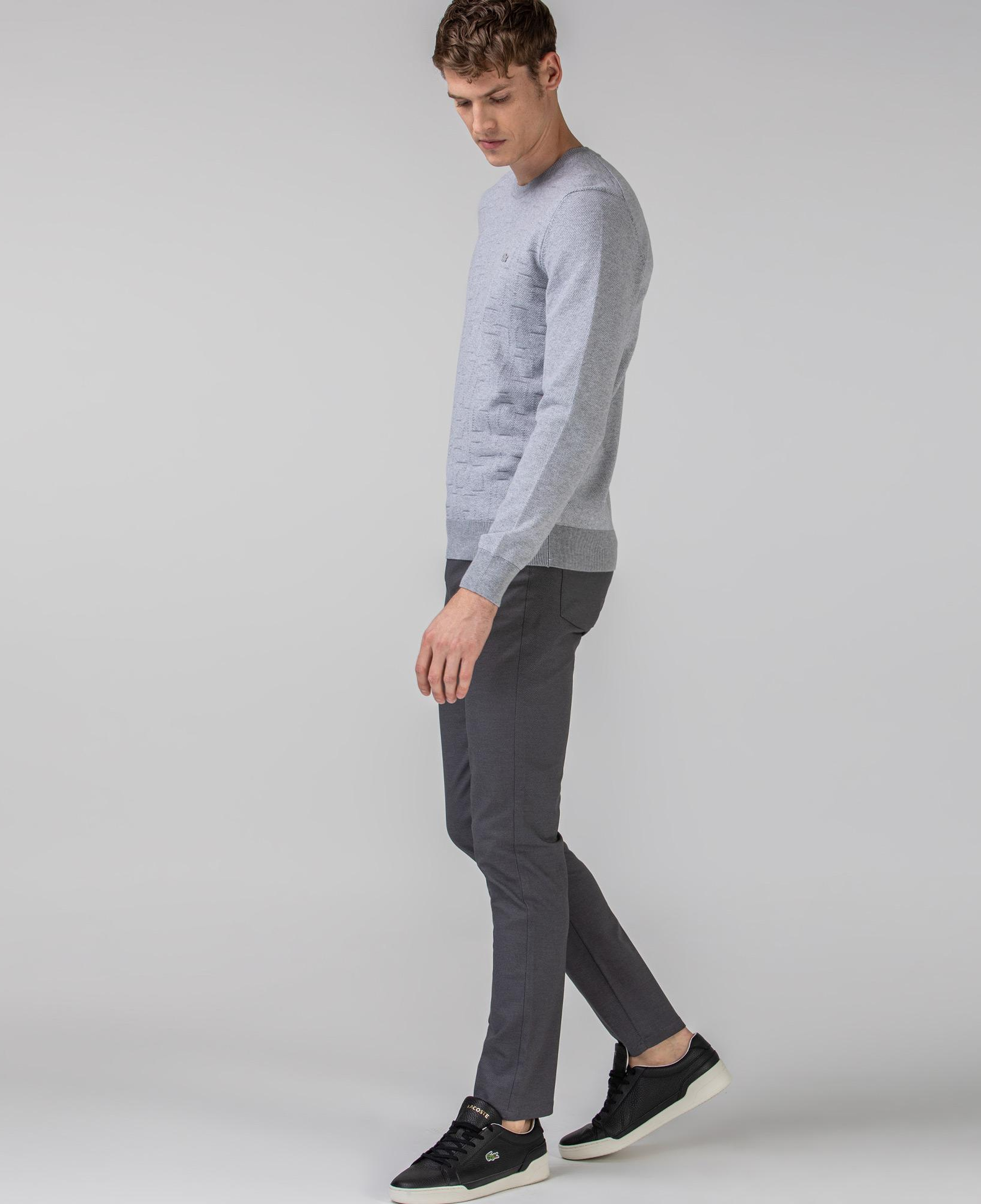 Erkek Slim Fit Gri Pantolon