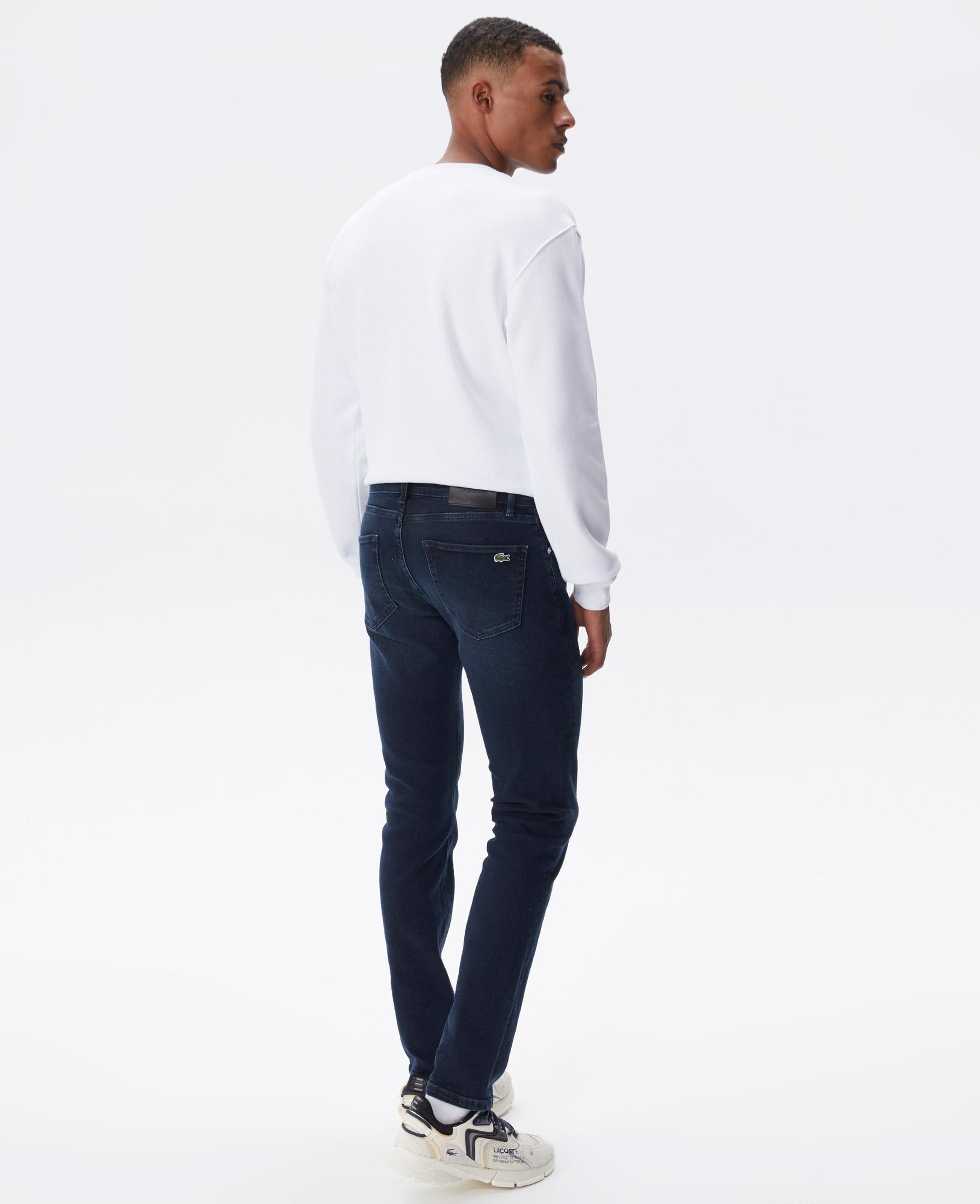 Erkek Slim Fit Lacivert Jean Pantolon