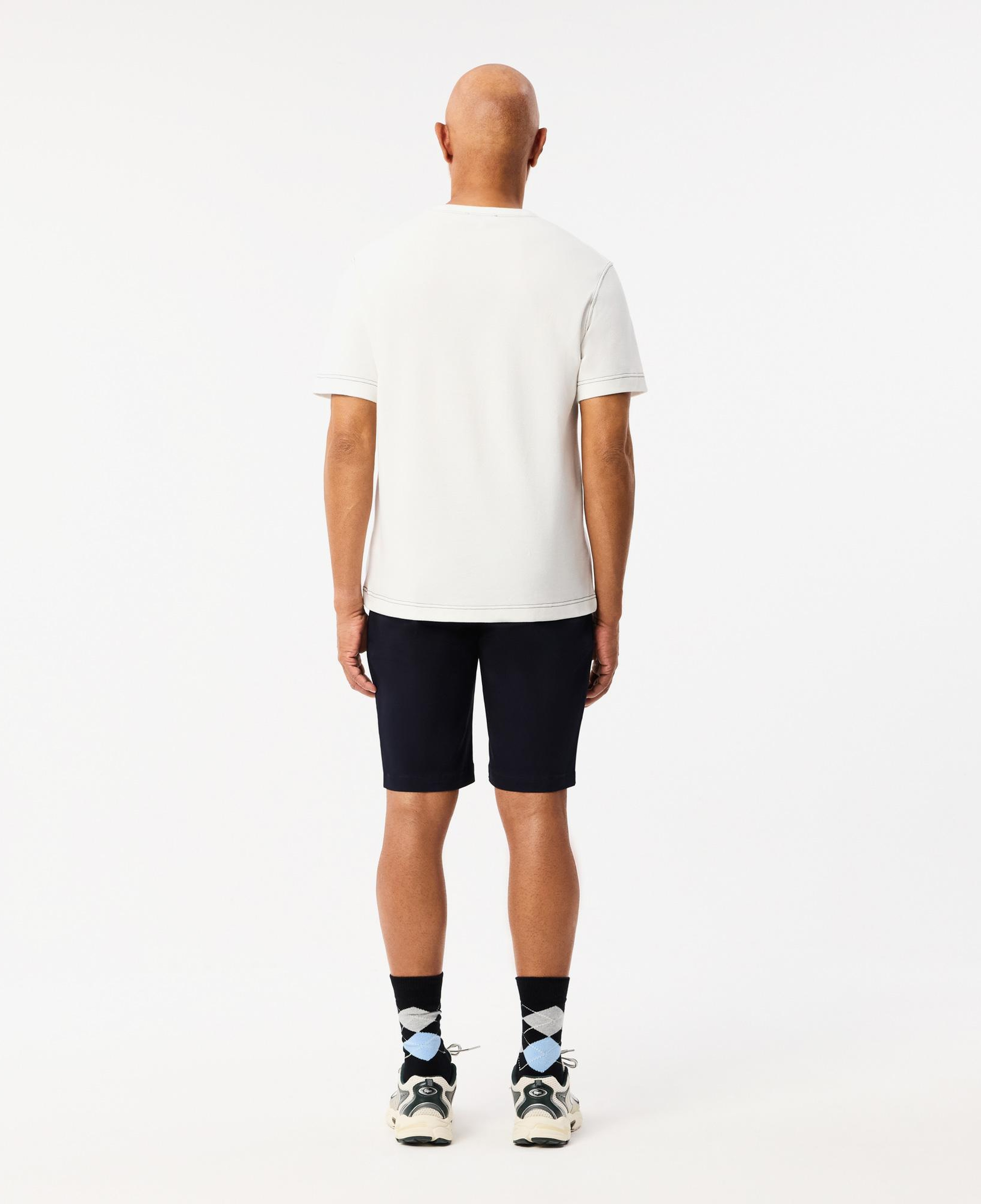 Erkek Slim Fit Siyah Bermuda Şort