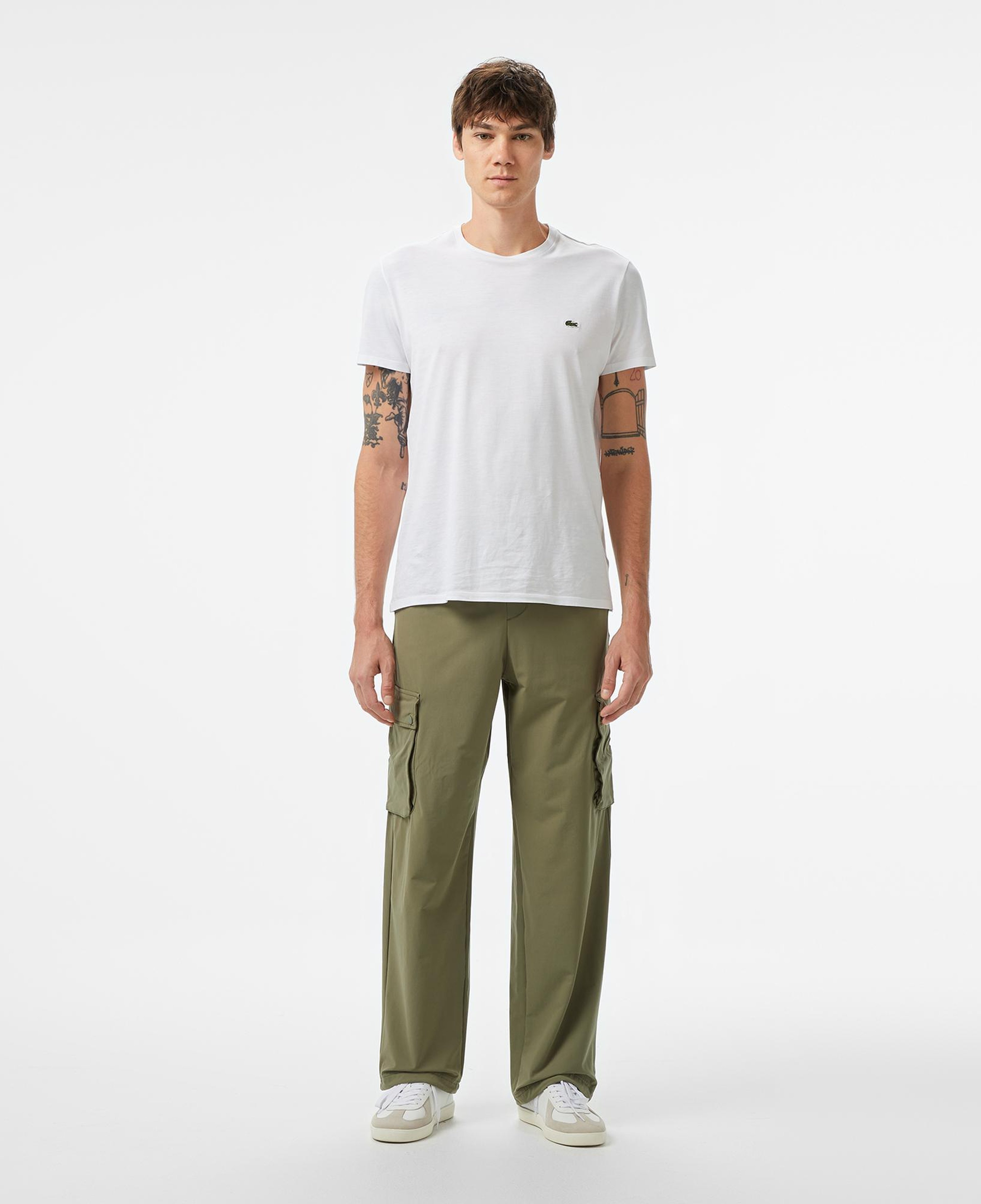 Erkek Relaxed Fit Jogger Haki Pantolon