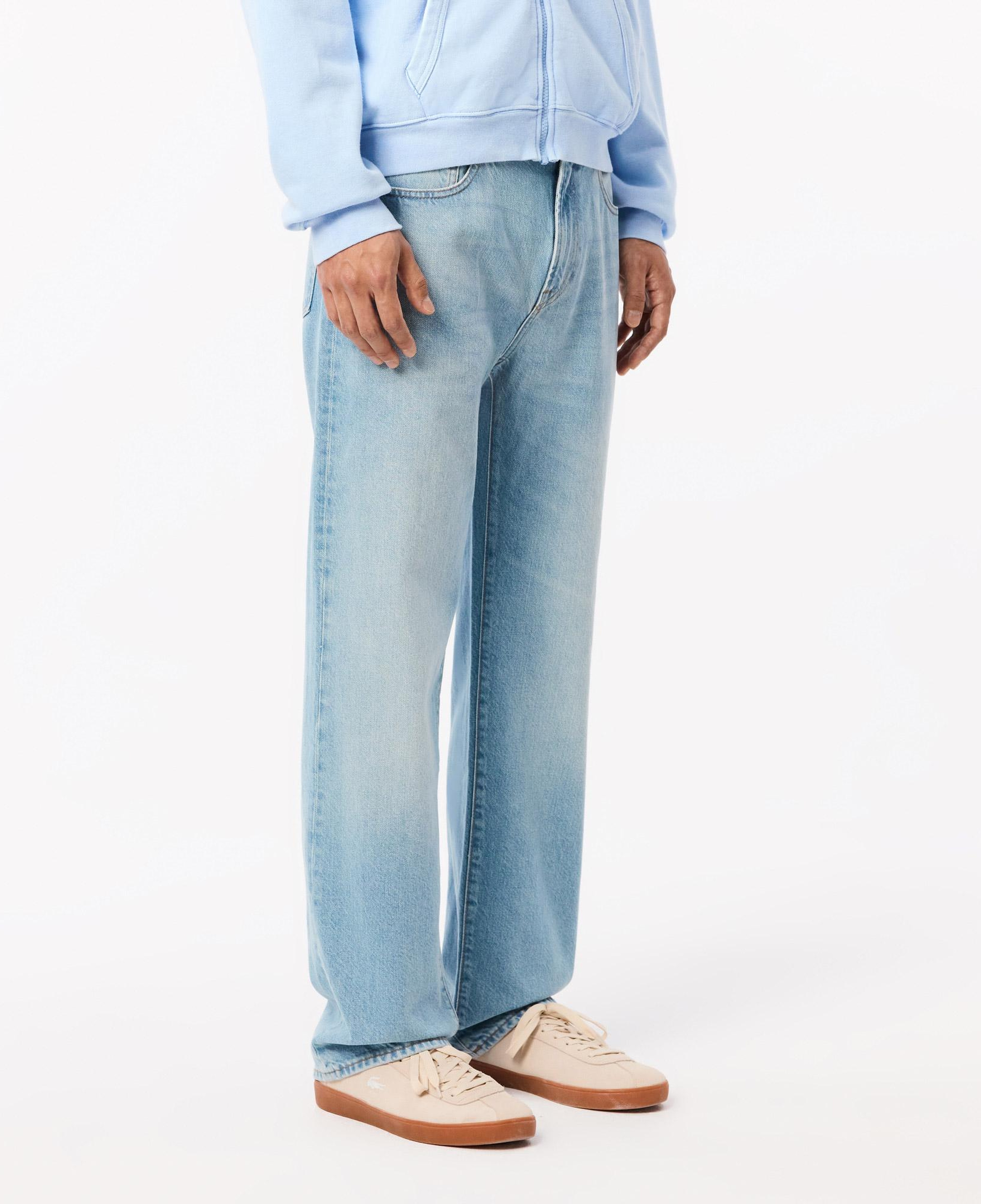 Erkek Straight Fit Mavi Pantolon