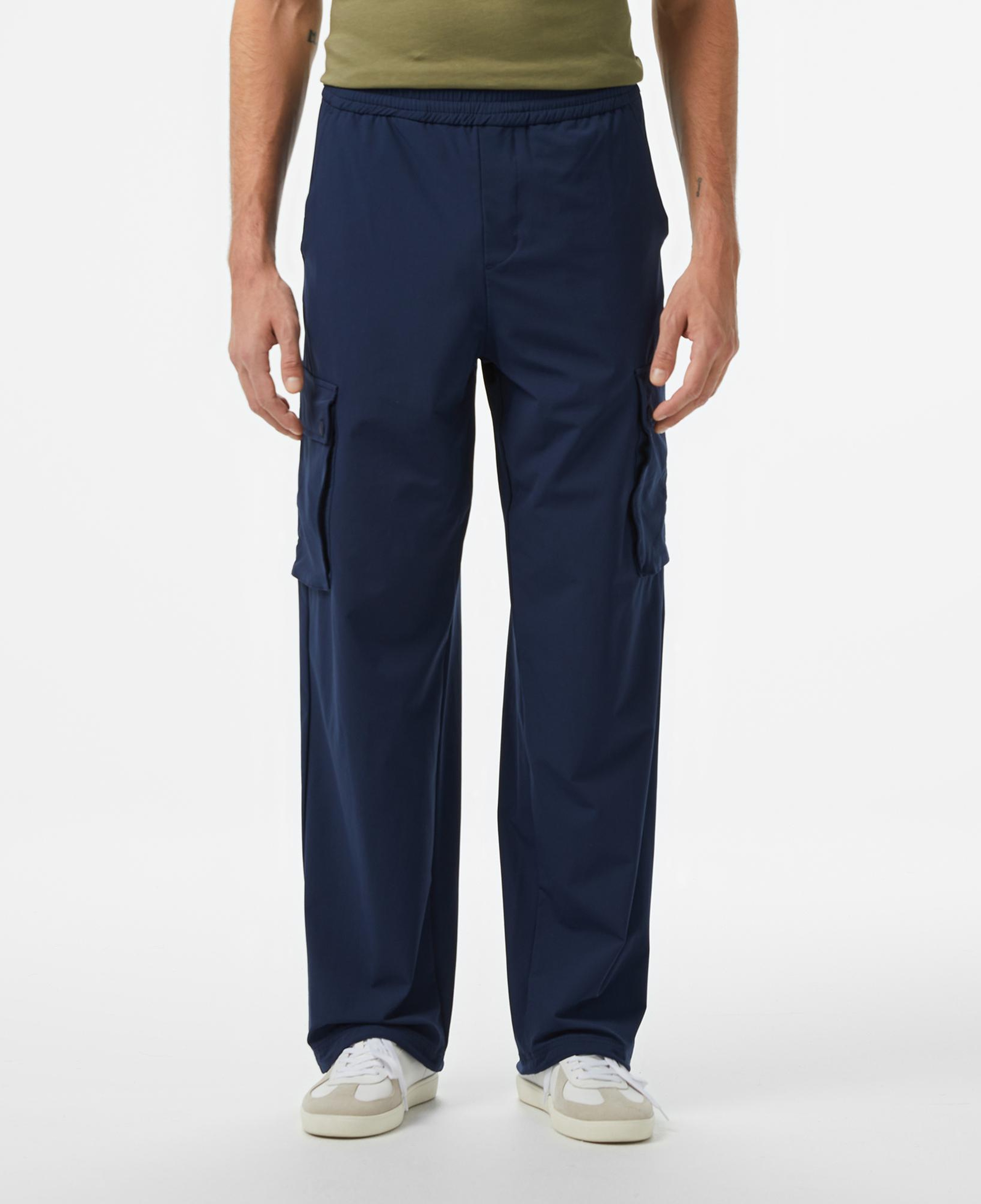 Erkek Relaxed Fit Jogger Lacivert Pantolon