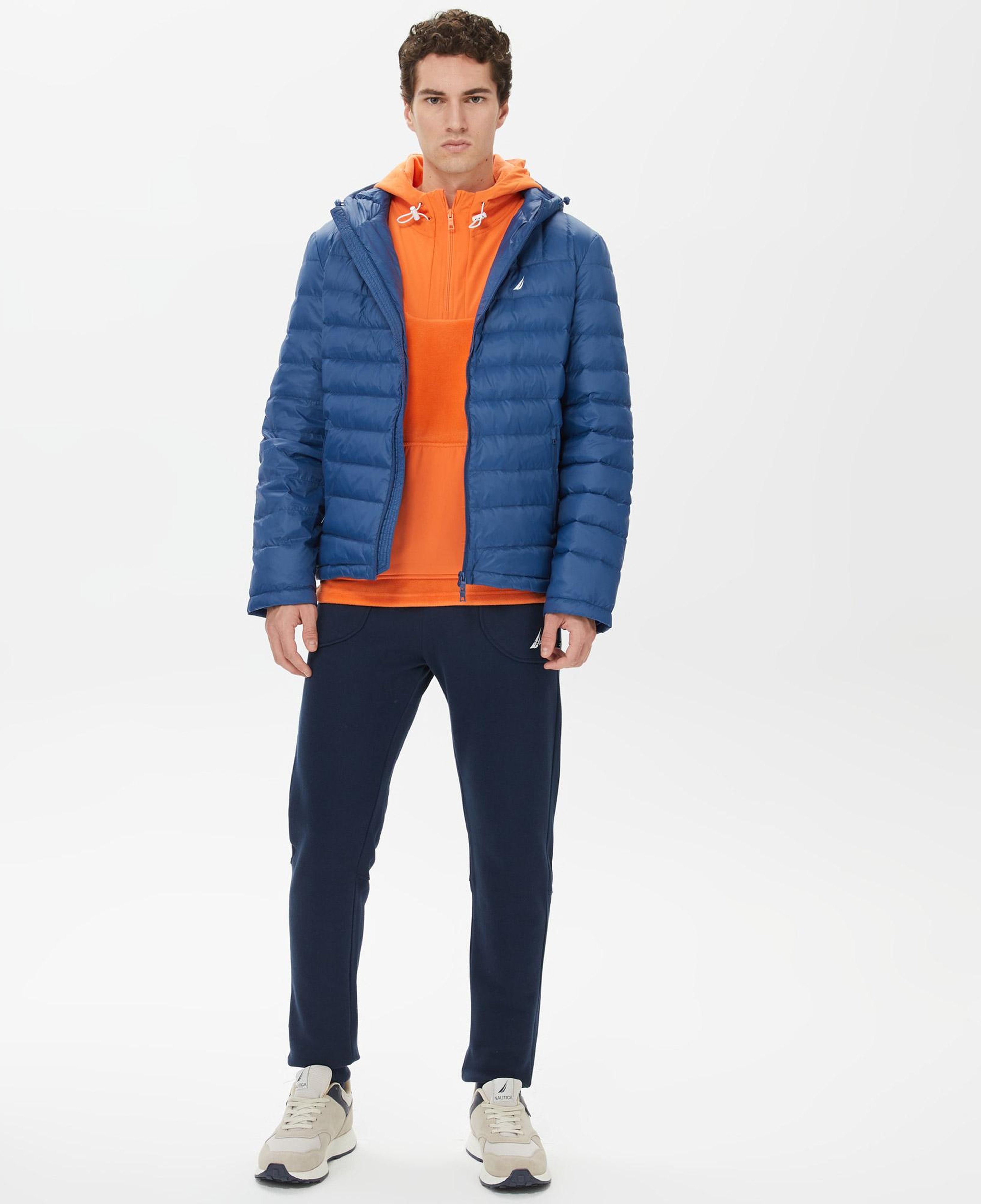 Nautica Erkek Mavi Standart Fit Mont