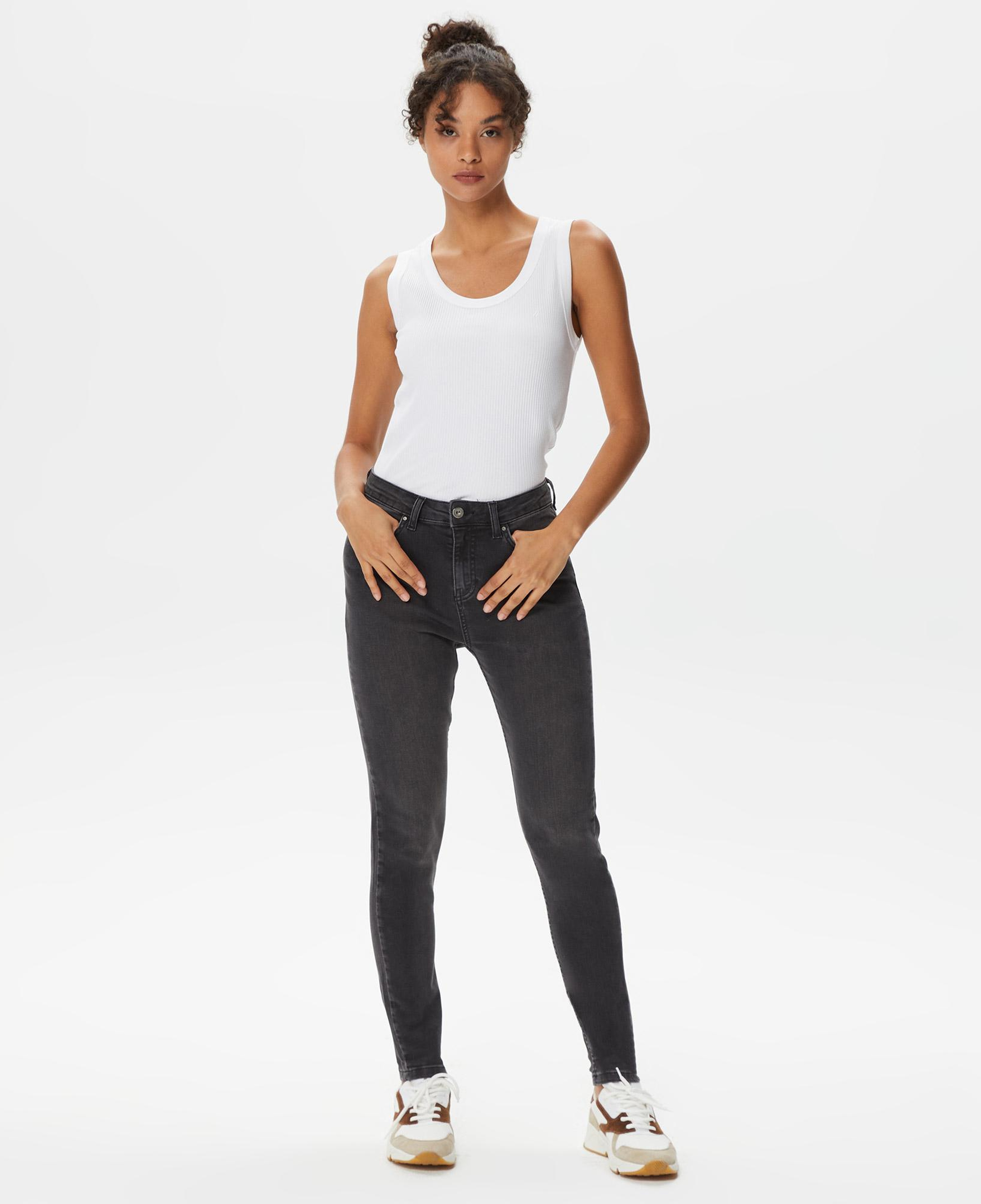 Nautica Kadın Siyah Standart Fit Jean Pantolon