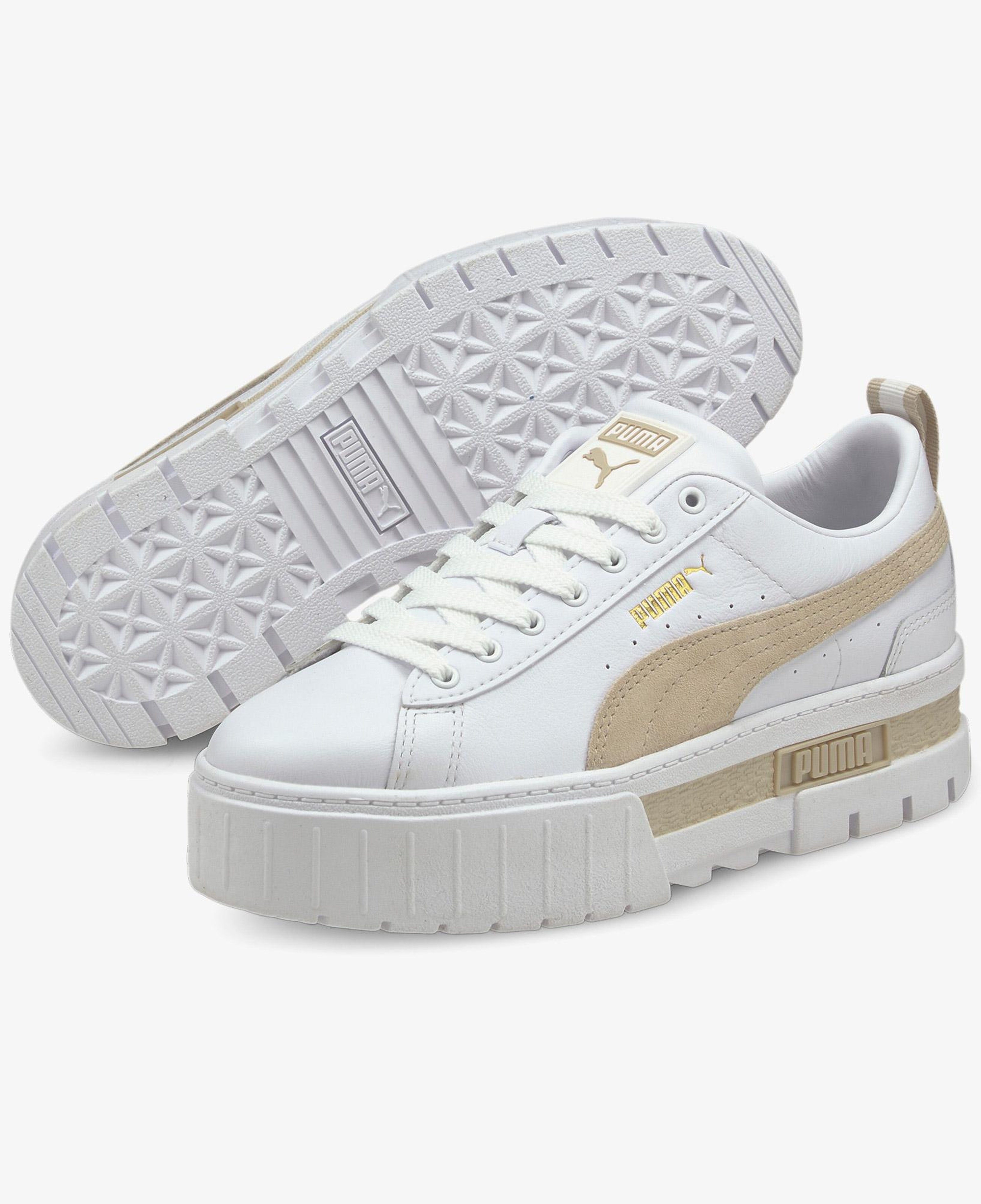 Puma Mayze Kadın Platform Beyaz Spor Ayakkabı