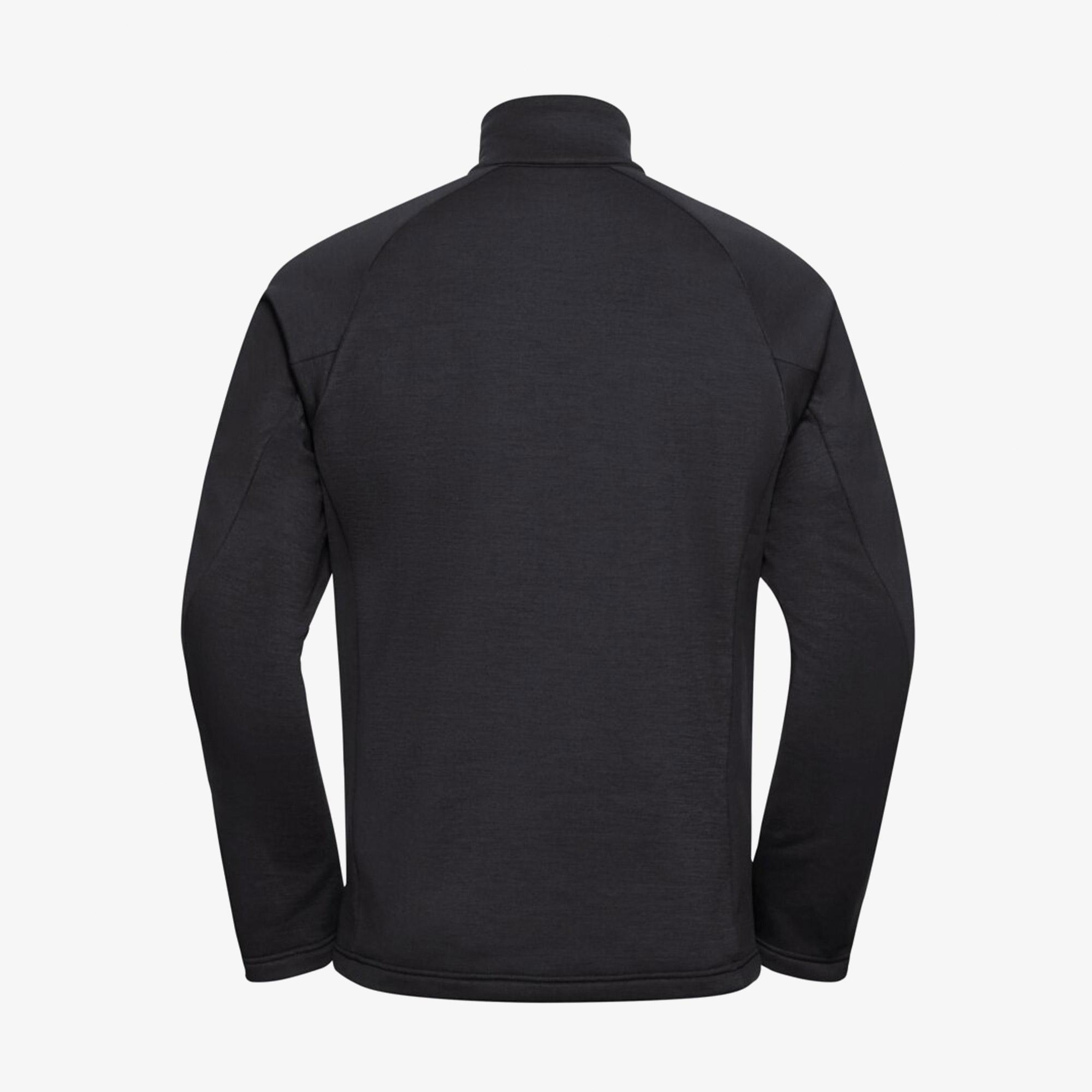 Jack Wolfskin Peak District Full Zipped Erkek Siyah Ceket