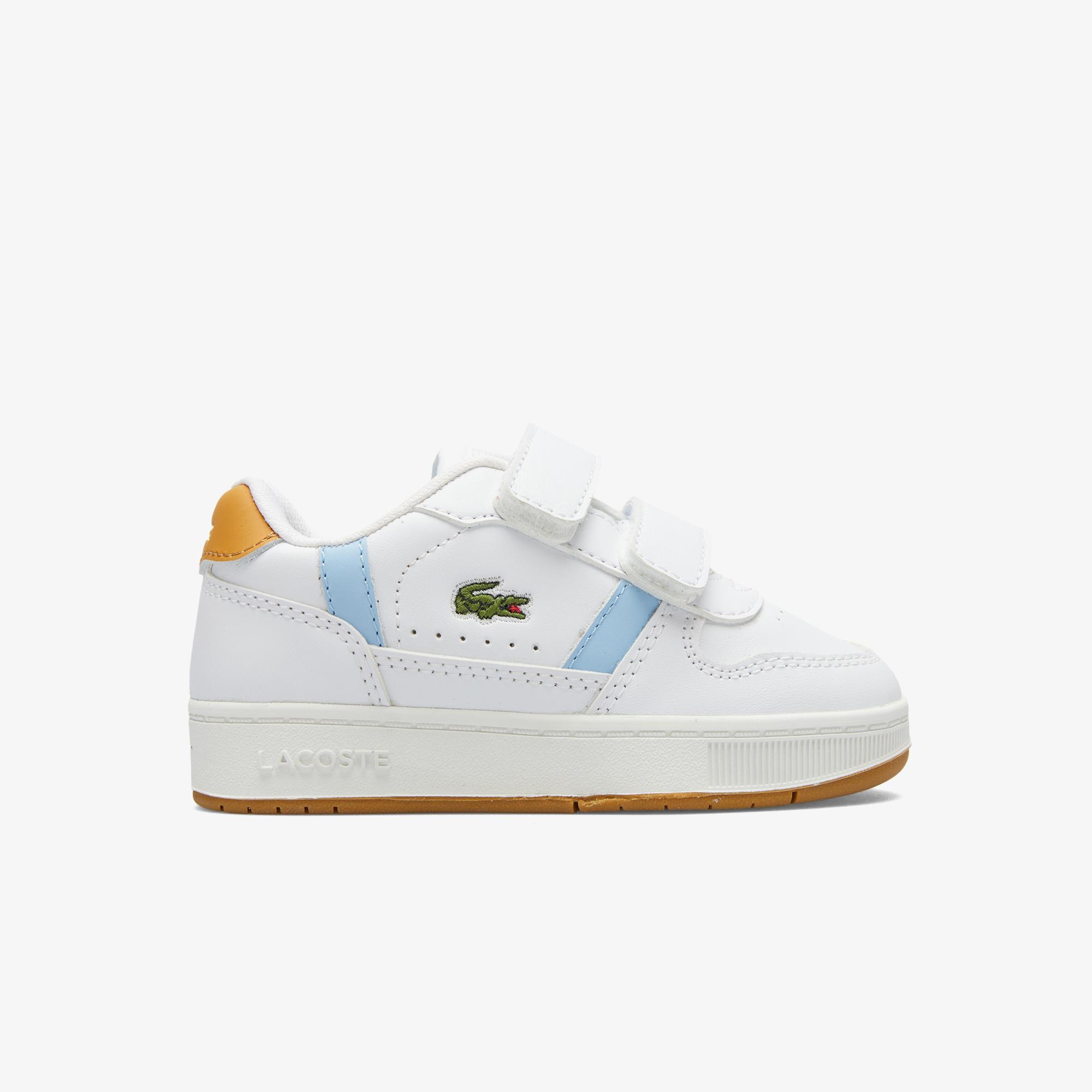 Lacoste T-Clip Çocuk Beyaz/Mavi Sneaker
