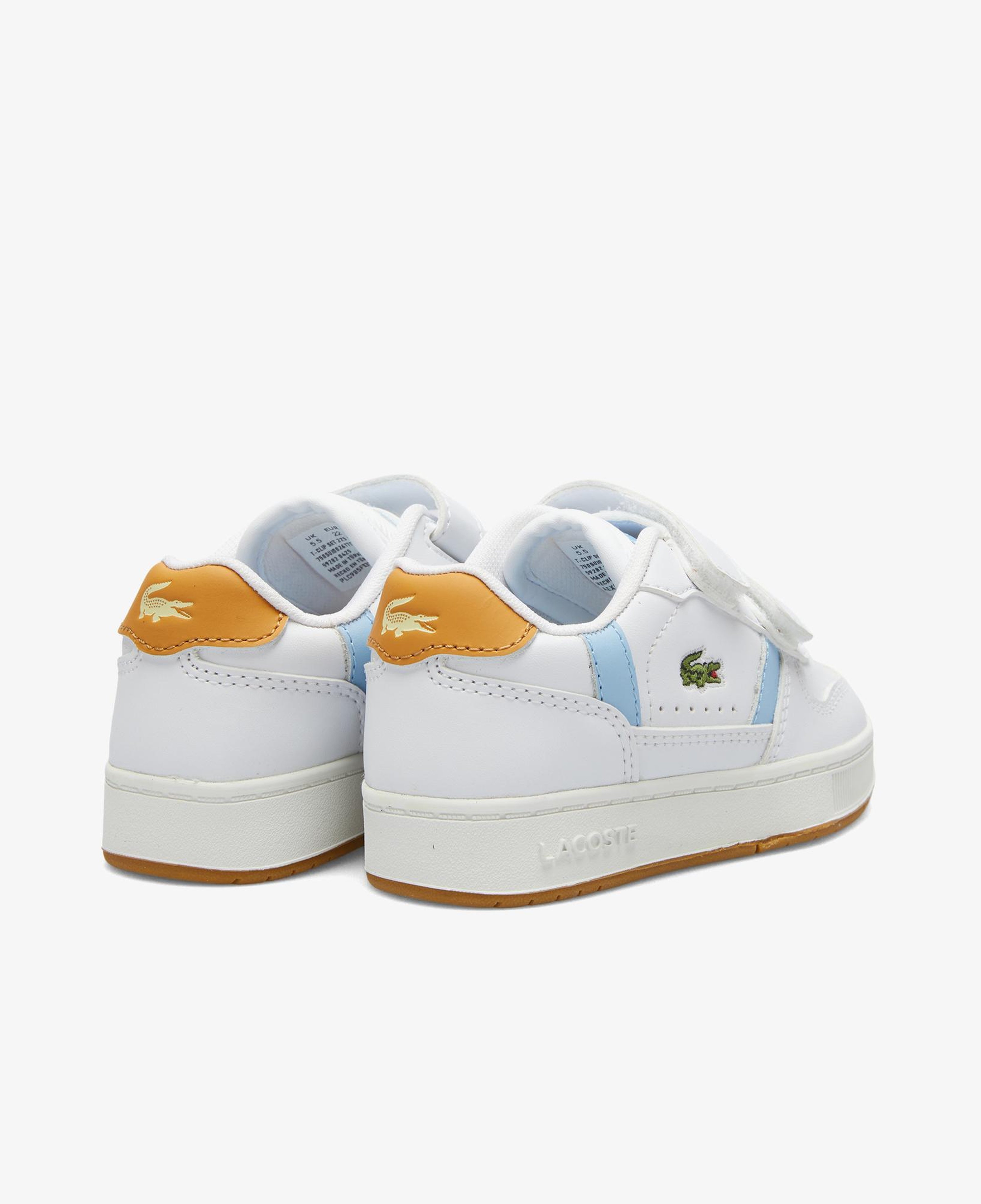 Lacoste T-Clip Çocuk Beyaz/Mavi Sneaker