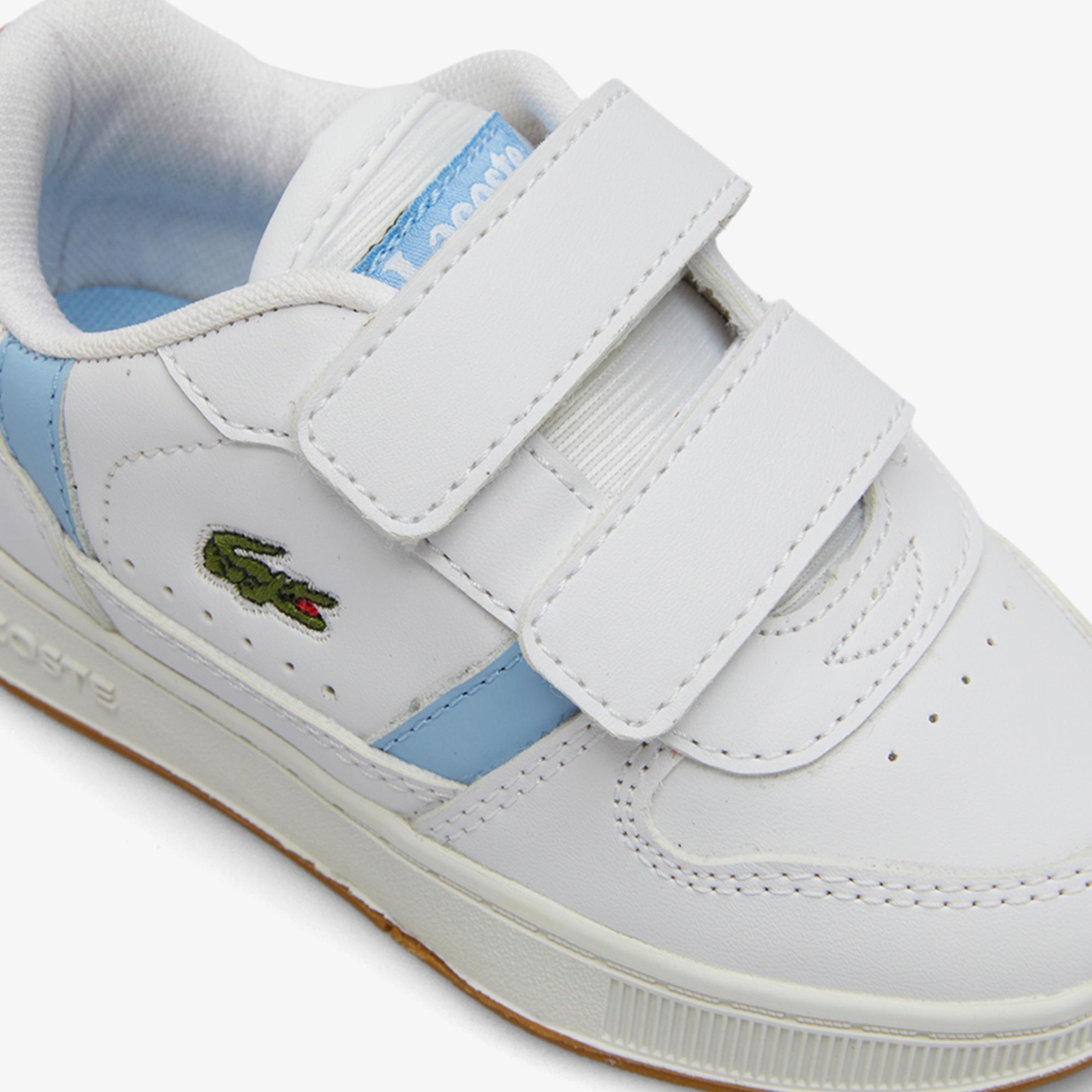 Lacoste T-Clip Bebek Beyaz/Mavi Spor Ayakkabı