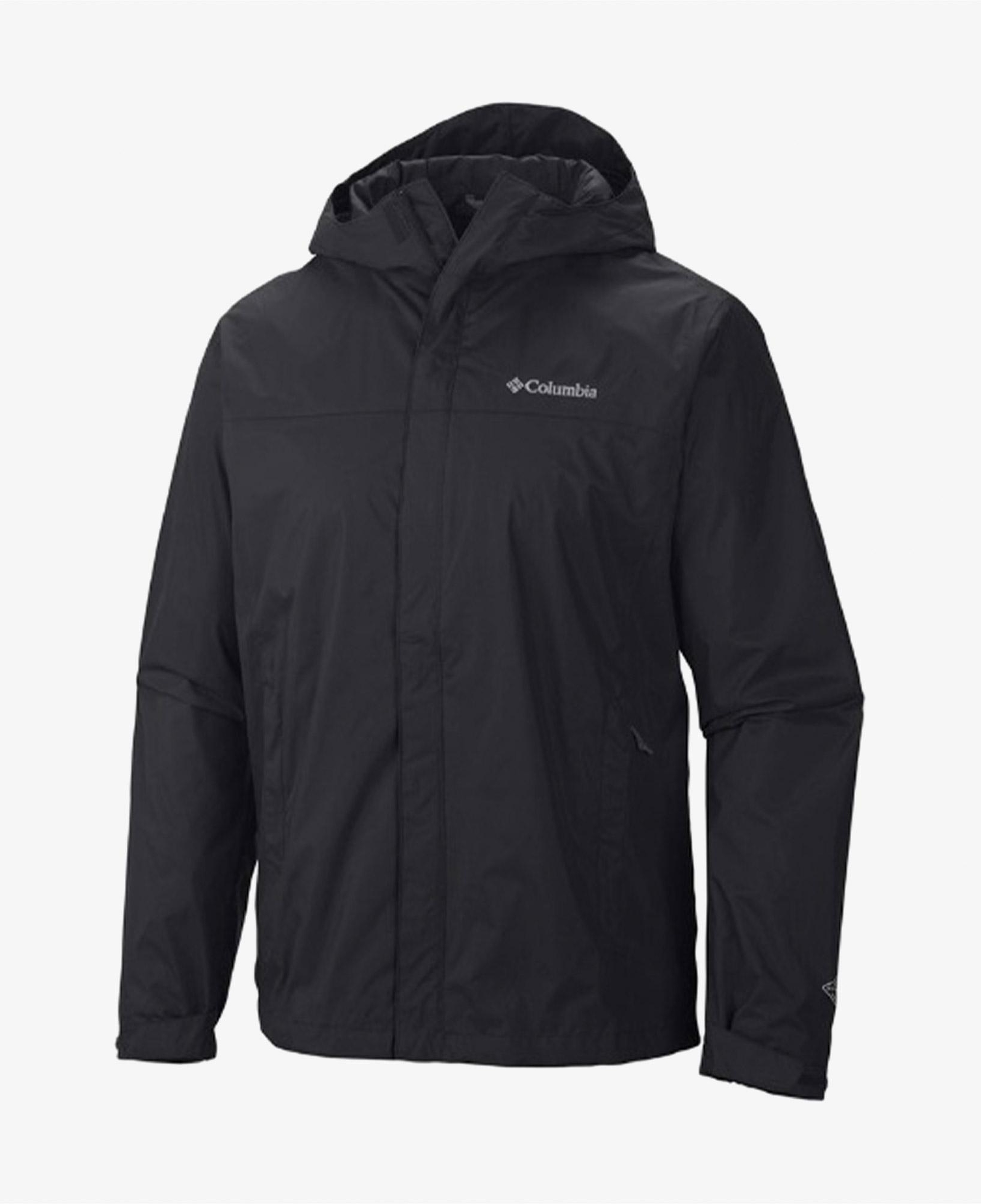 Columbia Watertight Erkek Siyah Yağmurluk