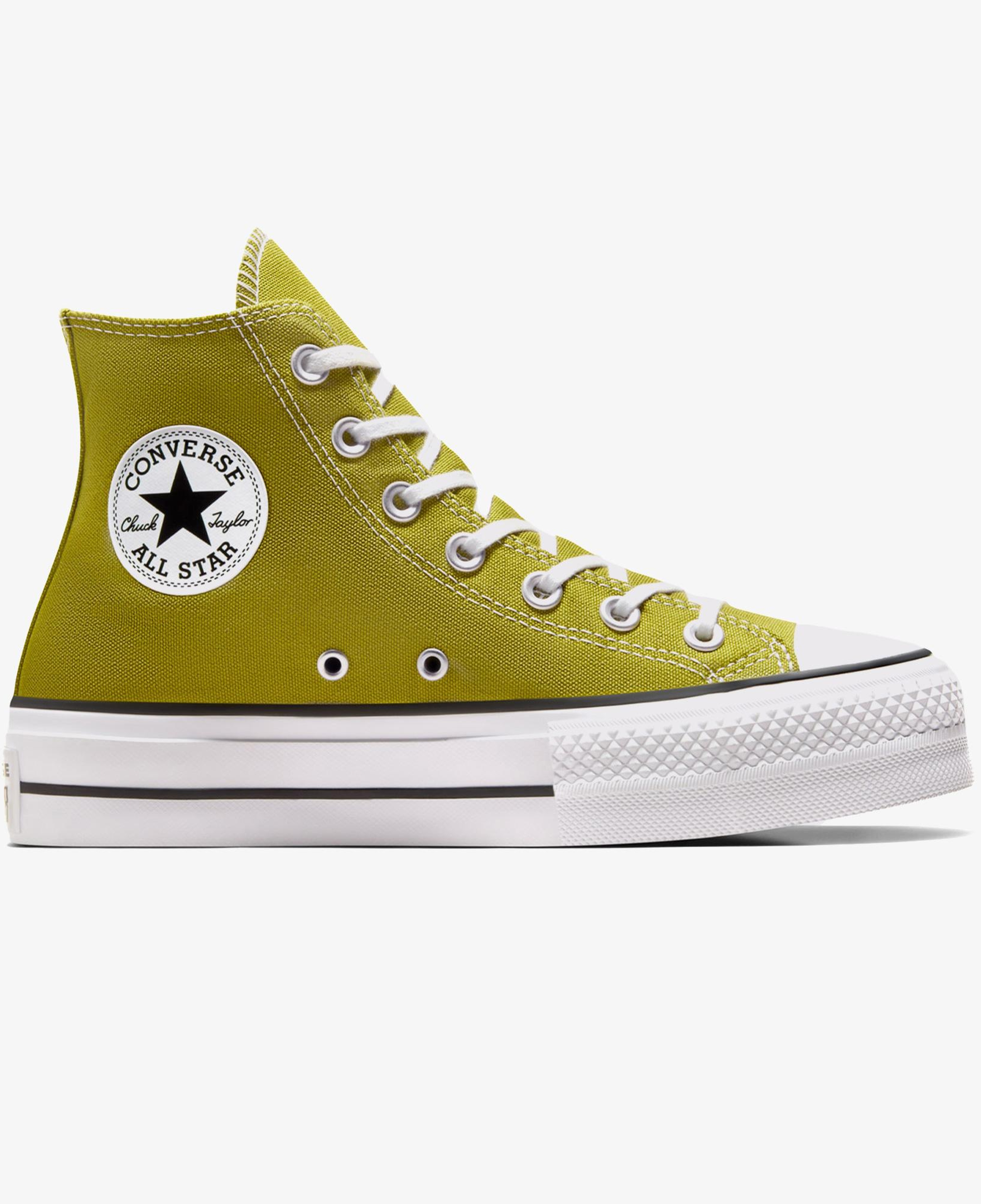 Converse Chuck Taylor All Star Lift Unisex Sarı Platform Sneaker