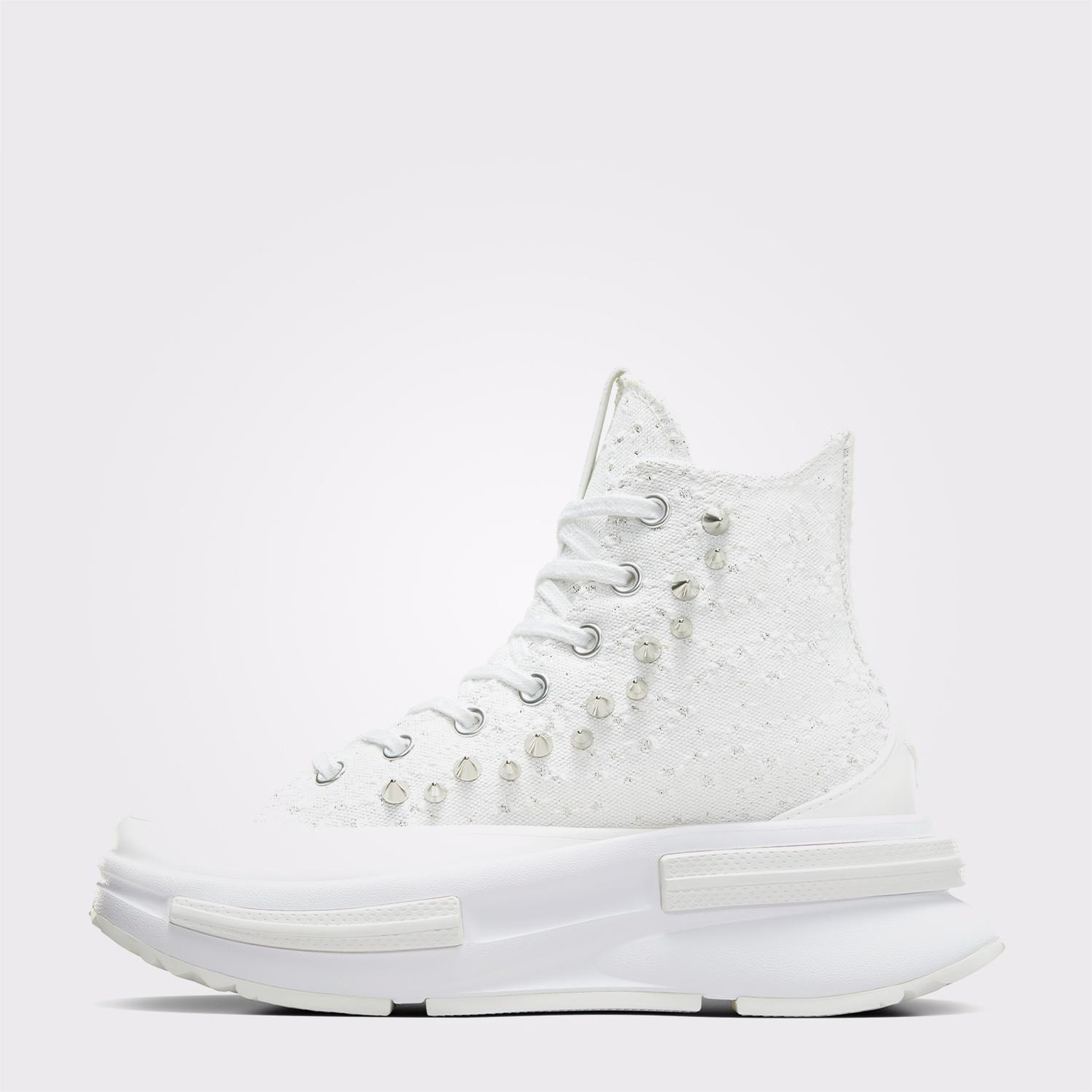 Converse Run Star Legacy CX Platform Studded Unisex Beyaz Sneaker