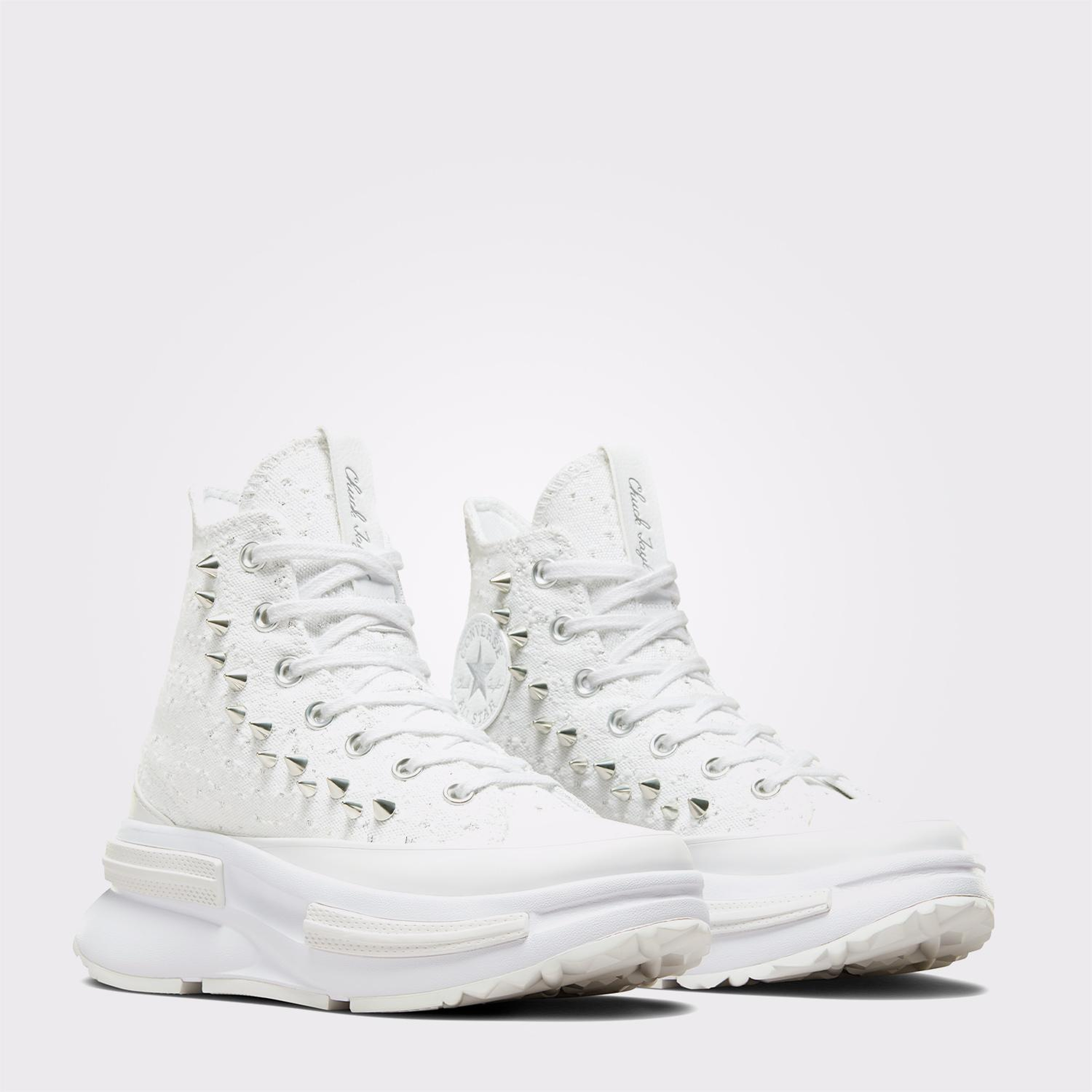 Converse Run Star Legacy CX Platform Studded Unisex Beyaz Sneaker