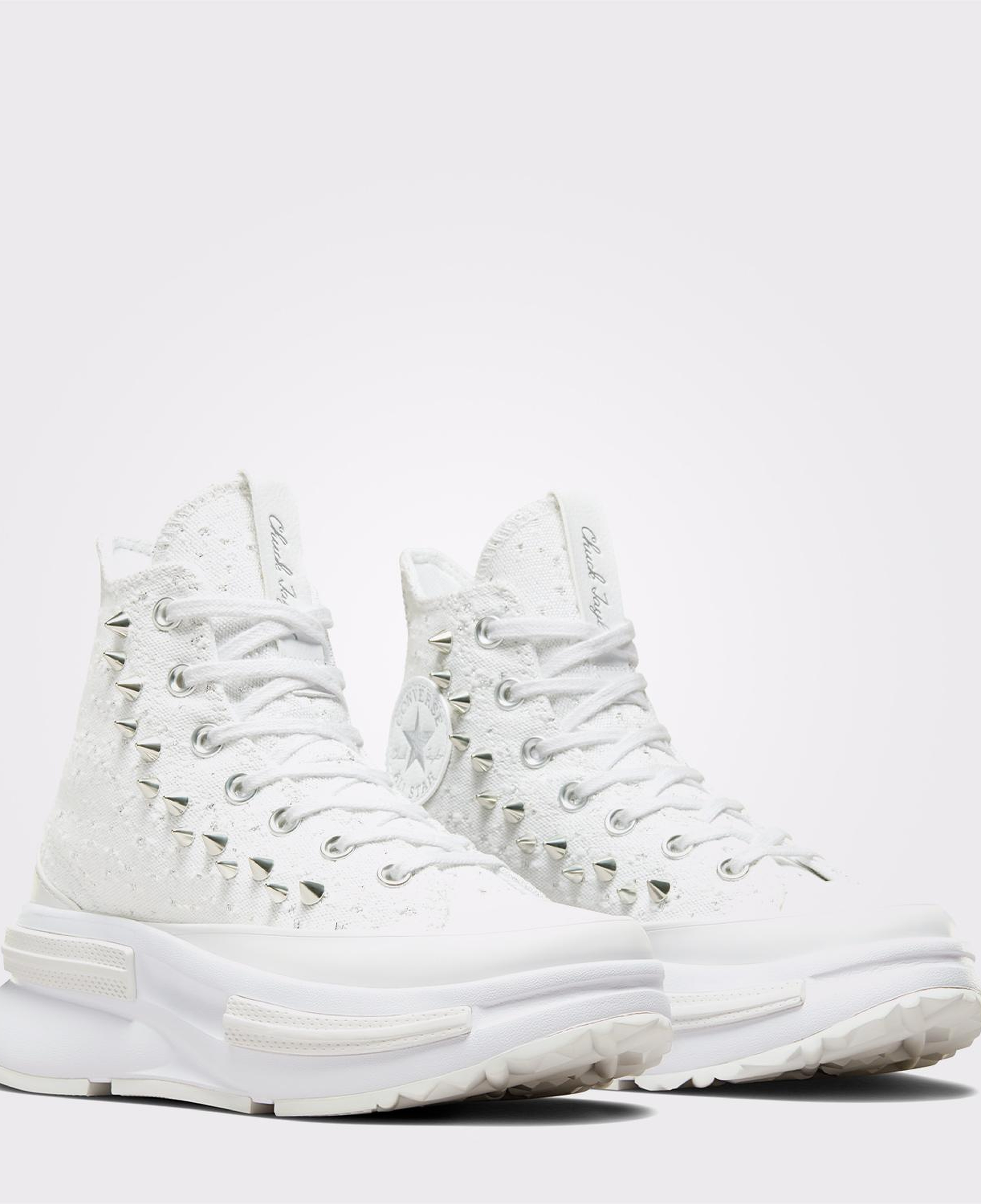 Converse Run Star Legacy CX Platform Studded Kadın Beyaz Sneaker