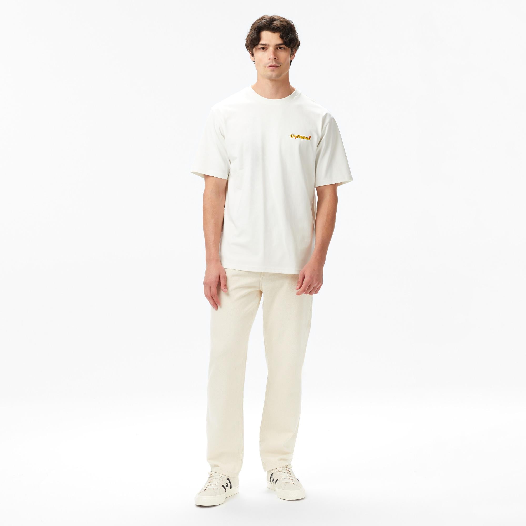 Les Benjamins Erkek Beyaz T-Shirt