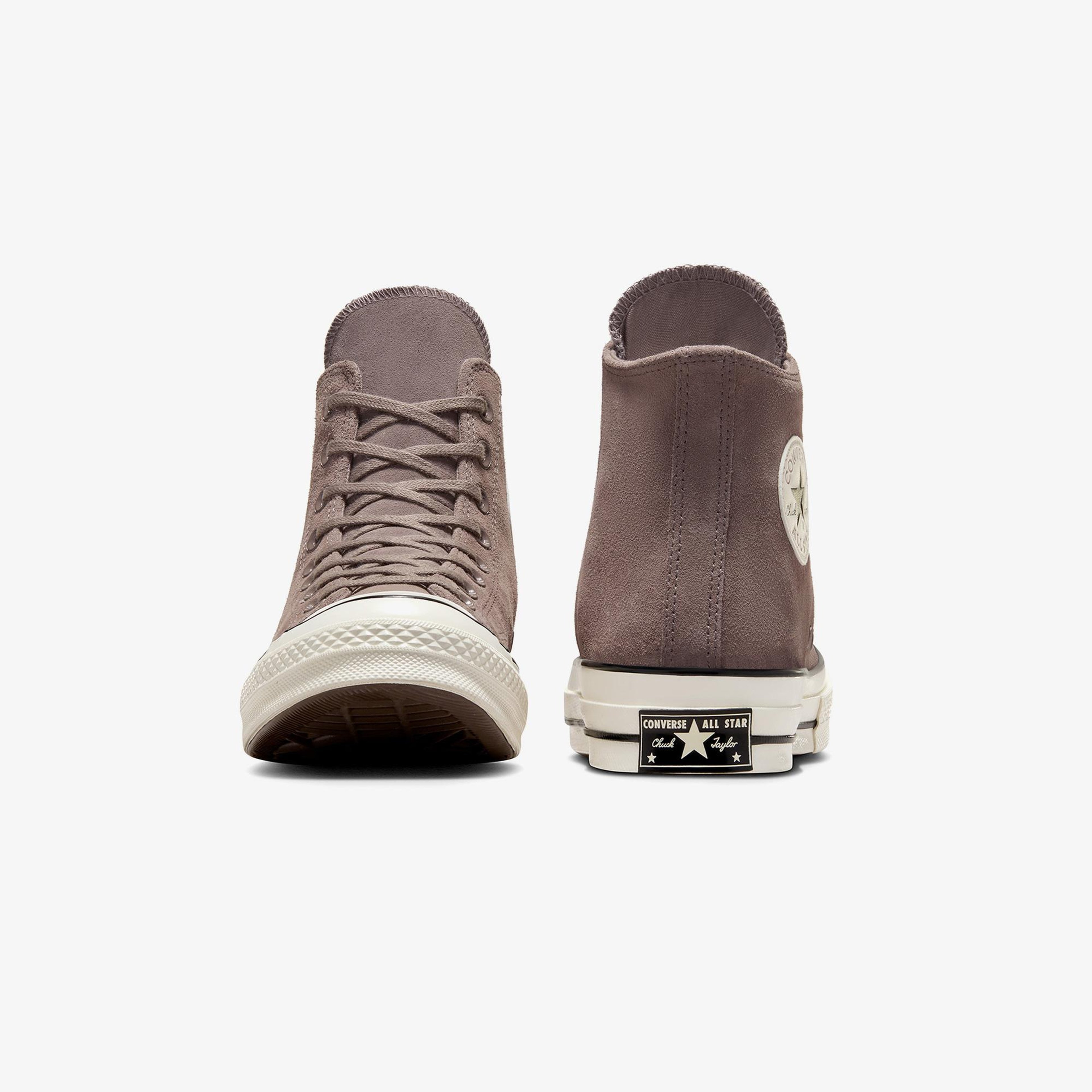 Converse Chuck 70 Unisex Kahverengi Süet Deri Sneaker