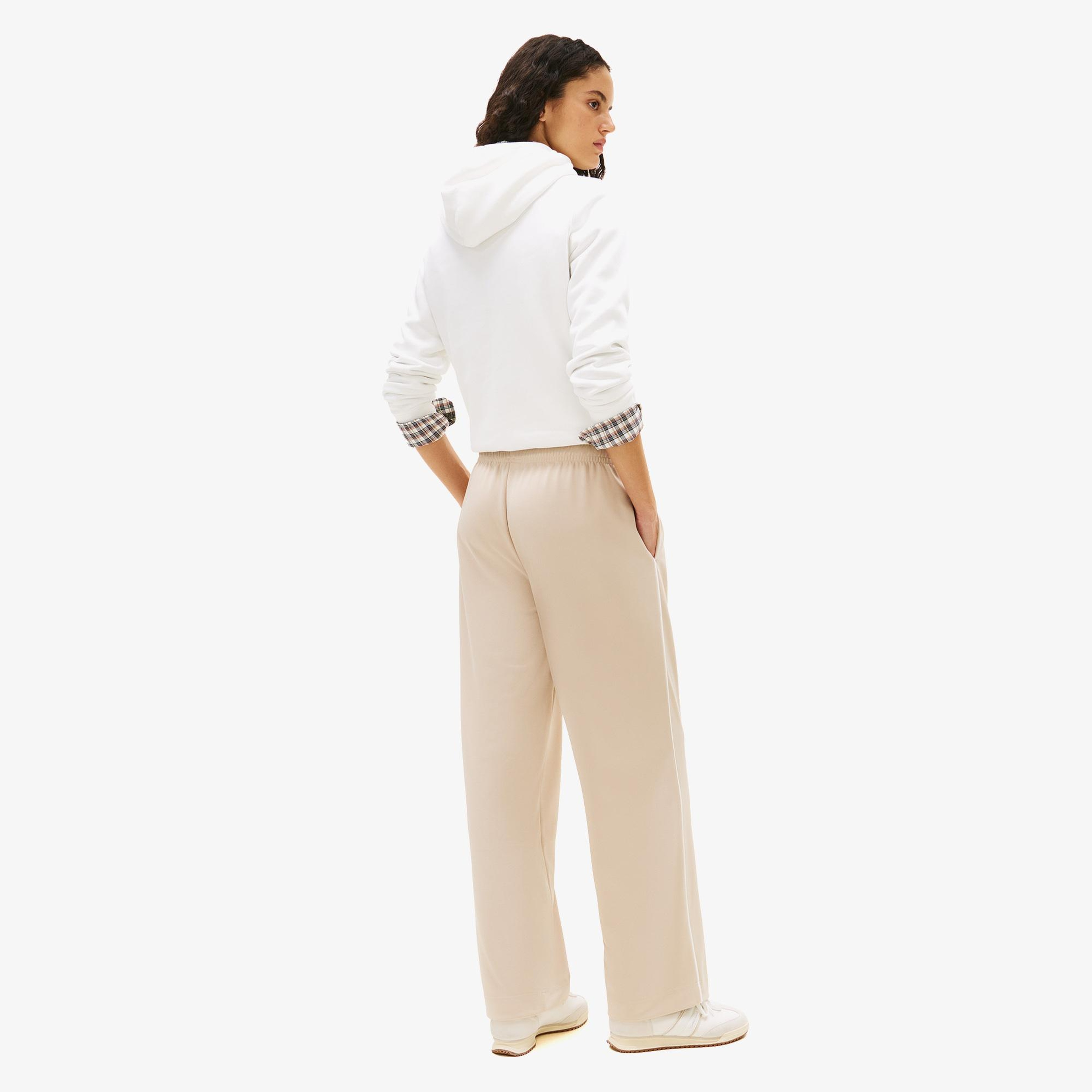 Tommy Hilfiger Archive Track Pant Kadın Bej Eşofman Altı