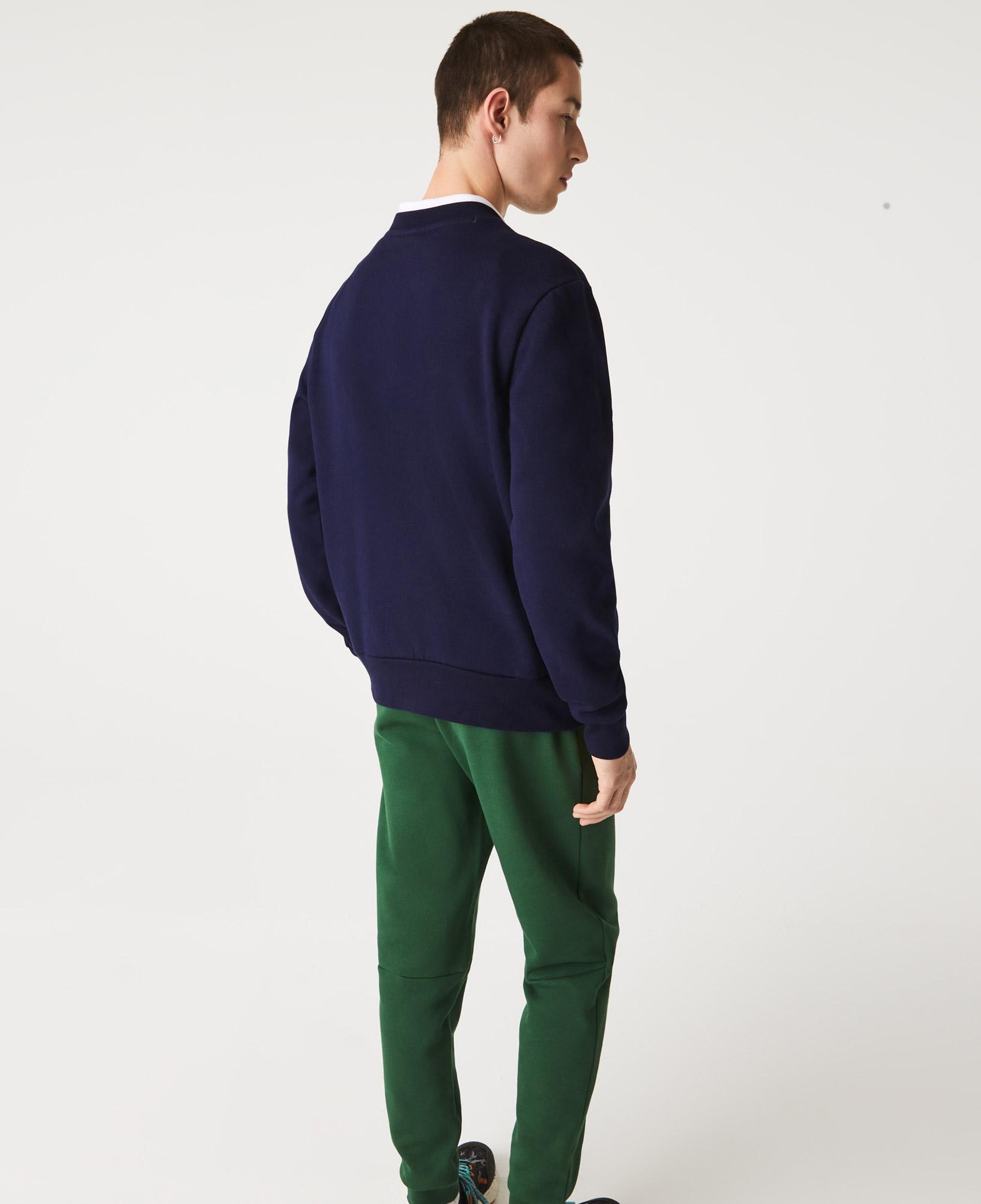 Erkek Classic Fit Bisiklet Yaka Lacivert Sweatshirt