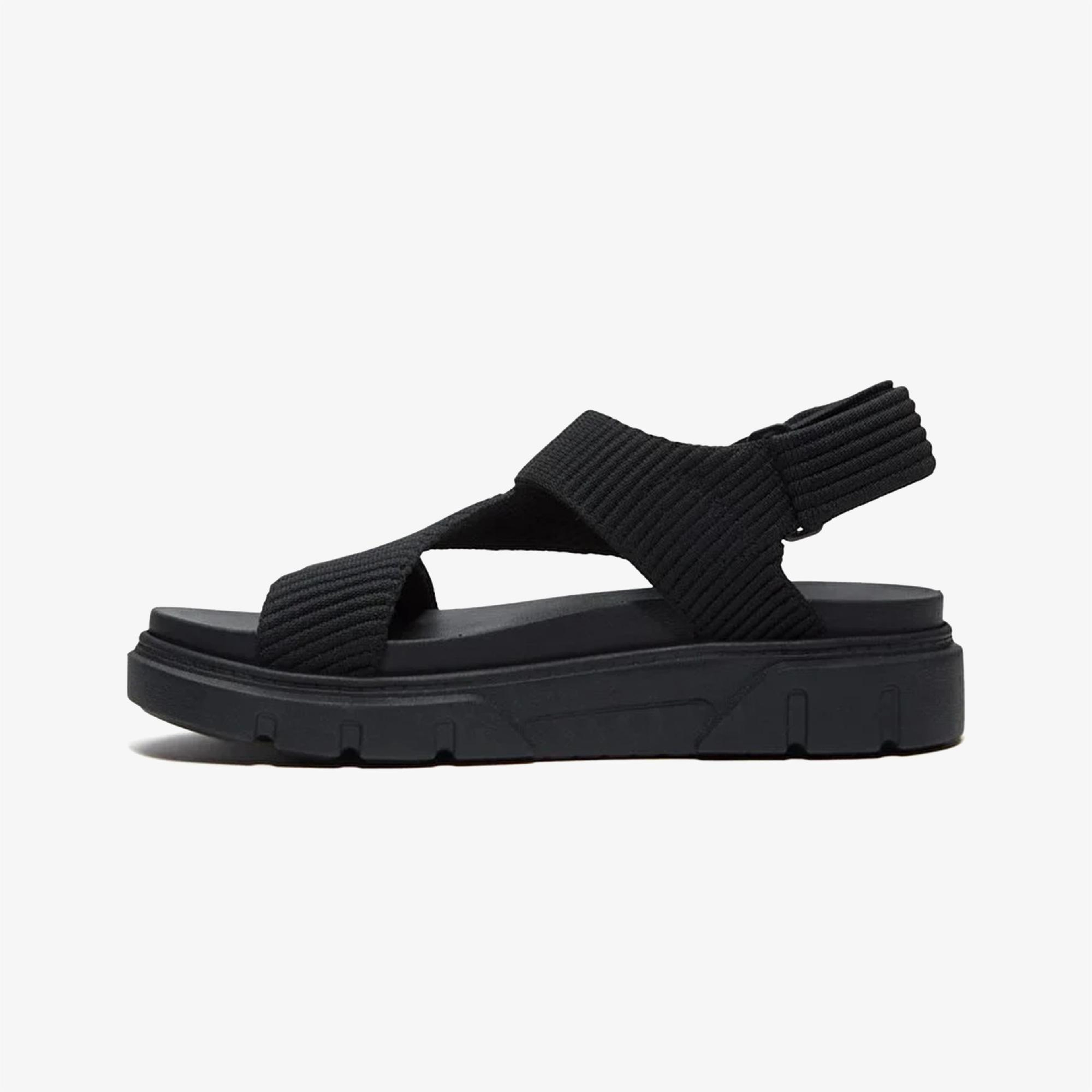 Timberland Greyfield Backstrap Kadın Siyah Sandalet