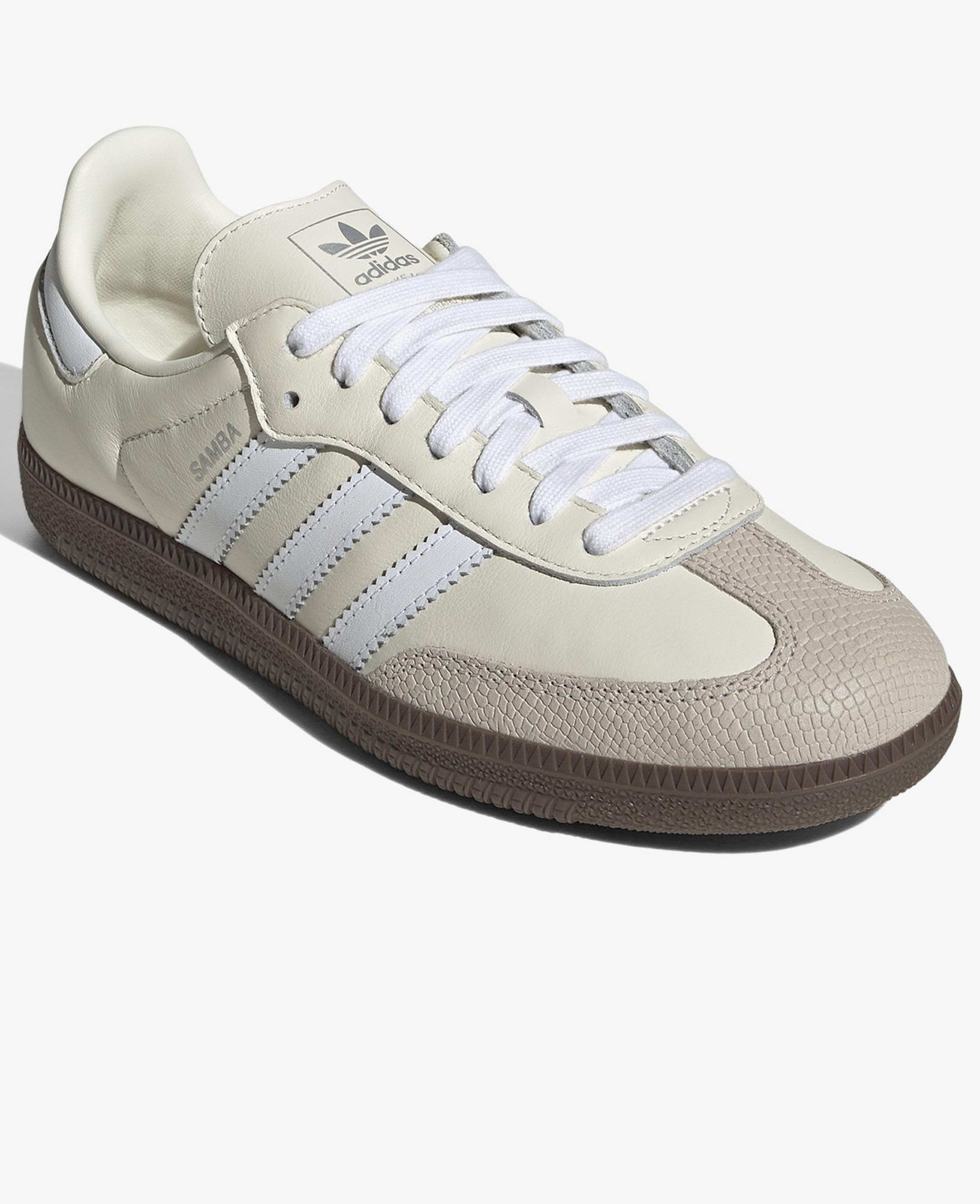 adidas Samba OG Kadın Beyaz/Krem Spor Ayakkabı