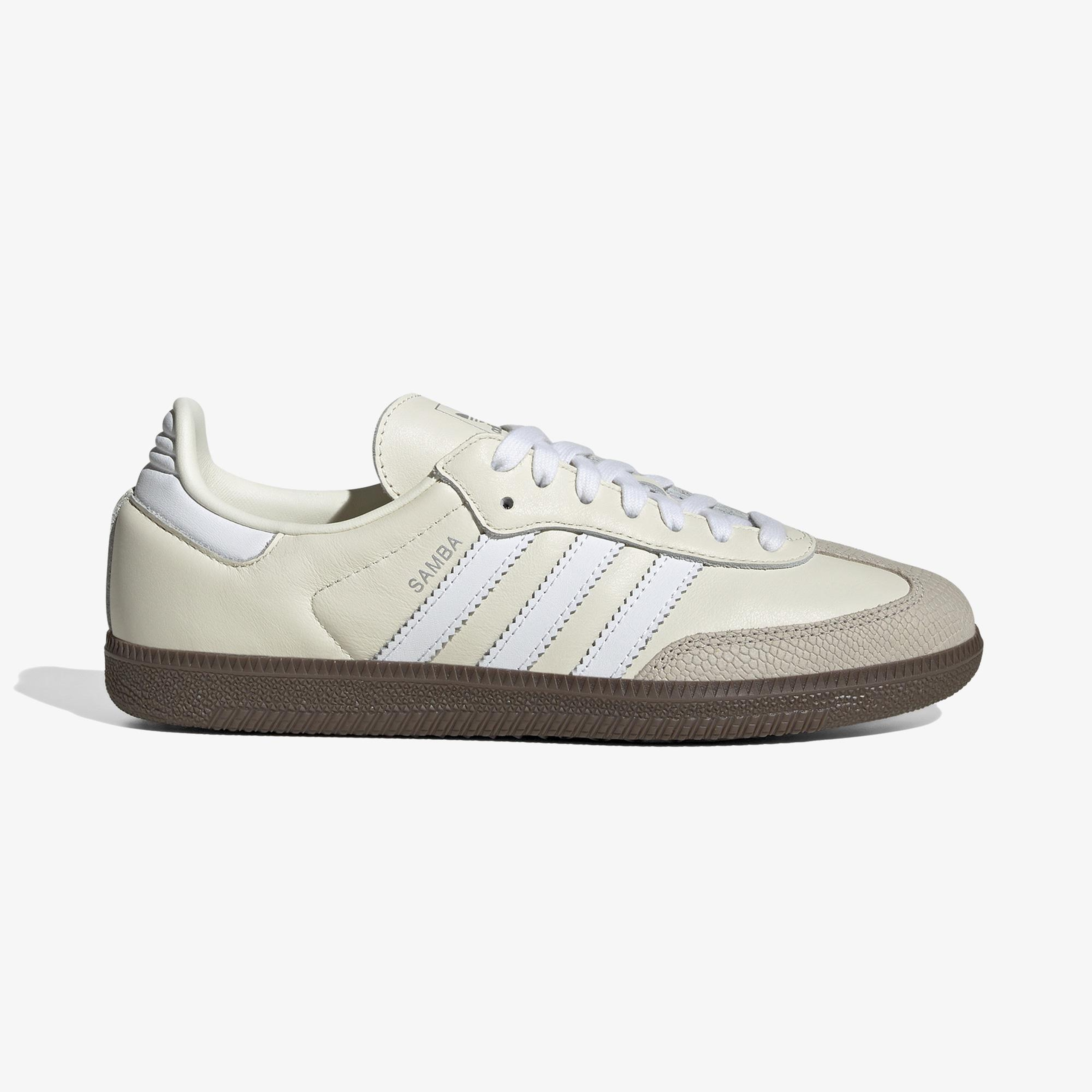 adidas Samba OG Kadın Beyaz/Krem Spor Ayakkabı