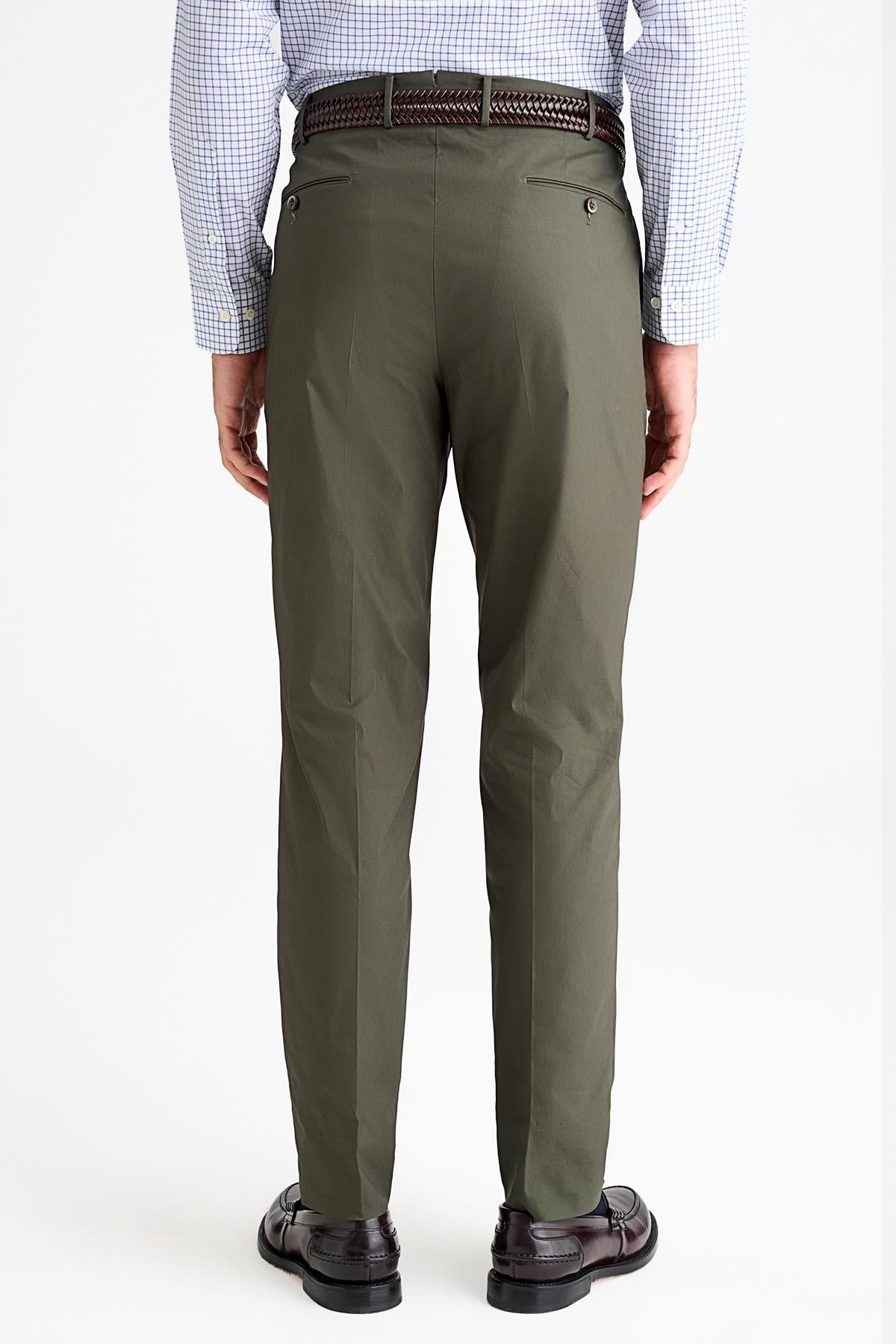 Erkek Haki Chino Pantolon