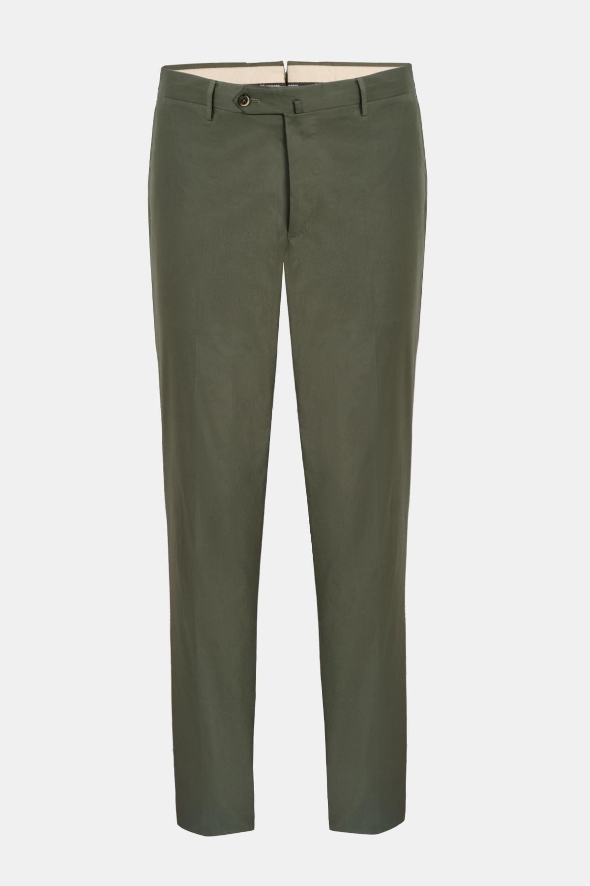 Erkek Haki Chino Pantolon