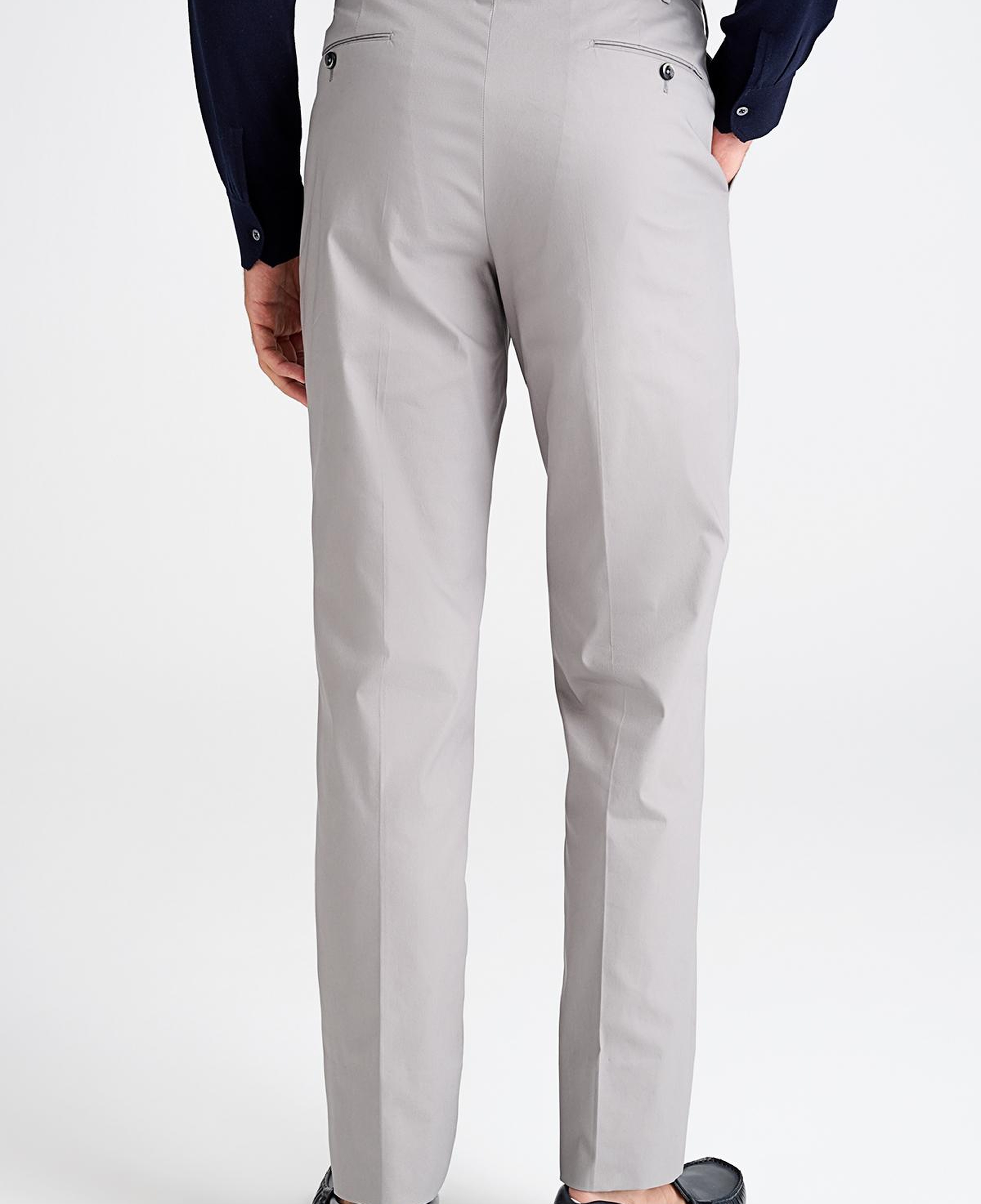 Erkek Gri Chino Pantolon