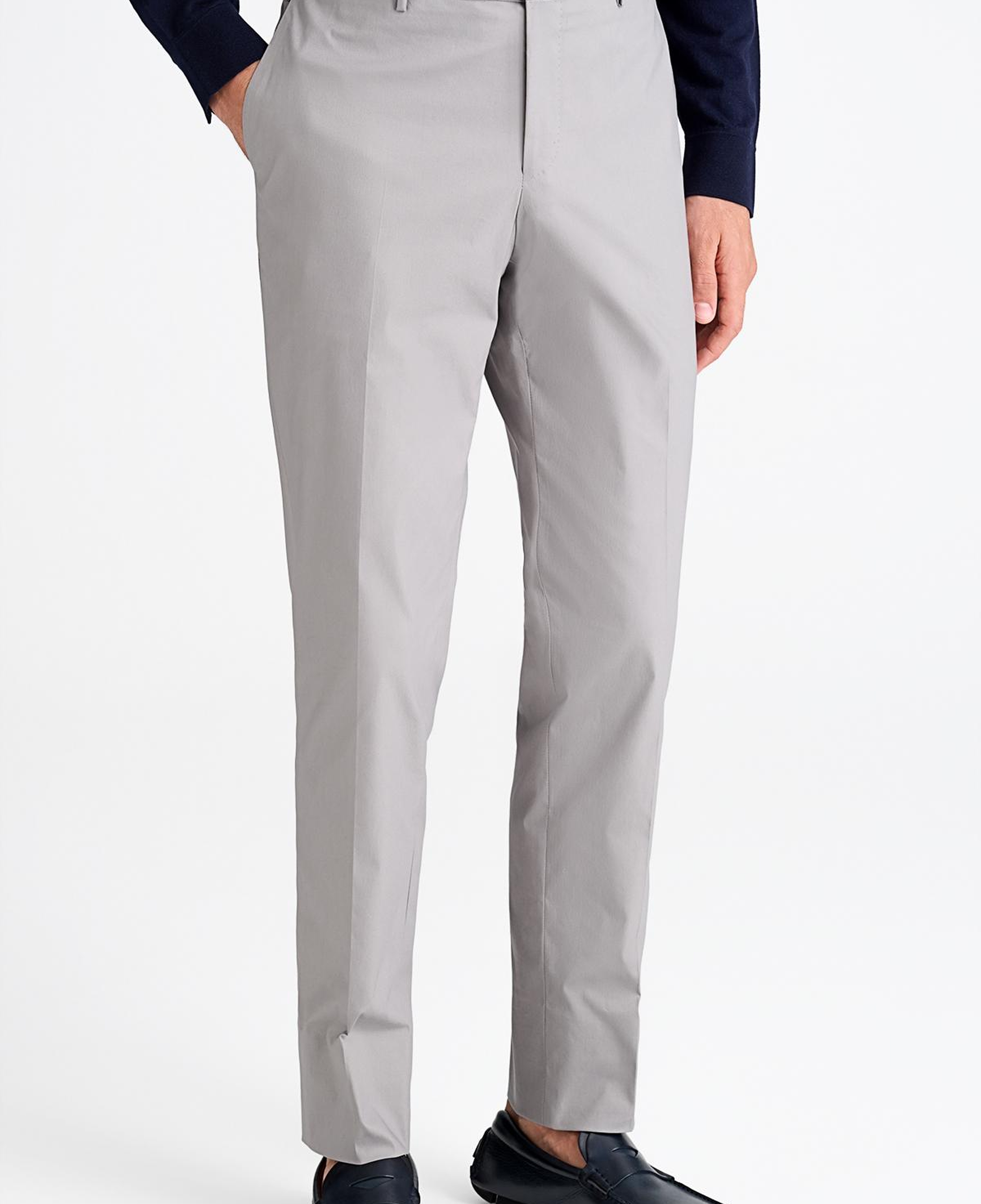 Erkek Gri Chino Pantolon